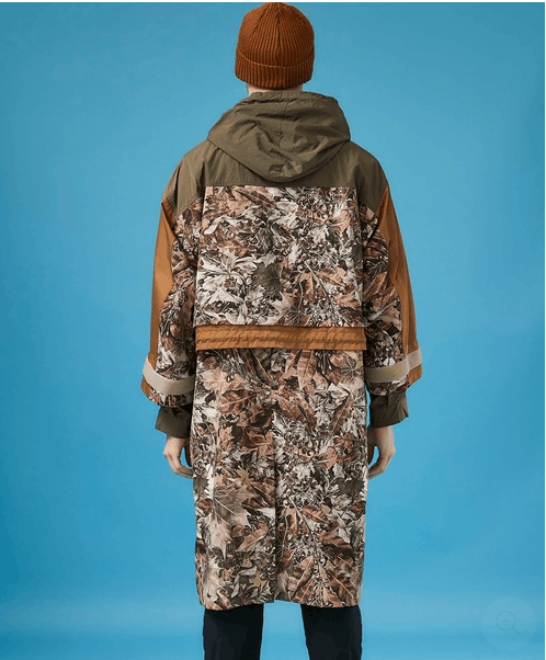 White Mountaineering BNWT AW20 WHITE MOUNTAINEERING LEAVES DOUBLE LAYER COAT 3 Size US L / EU 52-54 / 3 - 25 Thumbnail