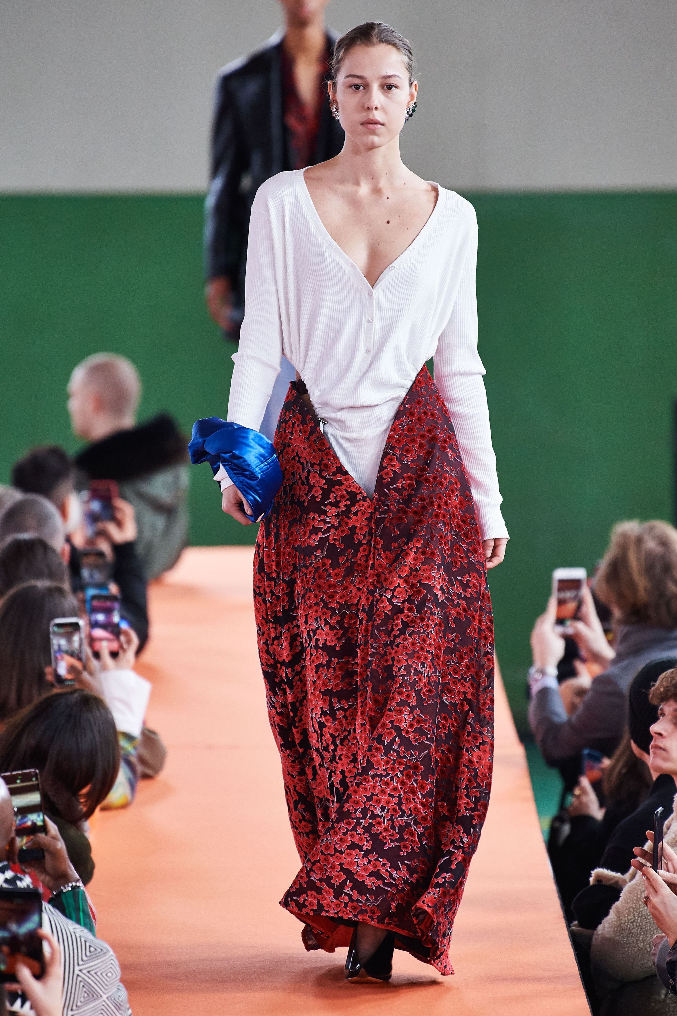 Y/Project BNWT AW20 Y/PROJECT EMBROIDERED FLORAL MAXI SKIRT 36 Size 25" / US 0 / IT 36 - 22 Thumbnail