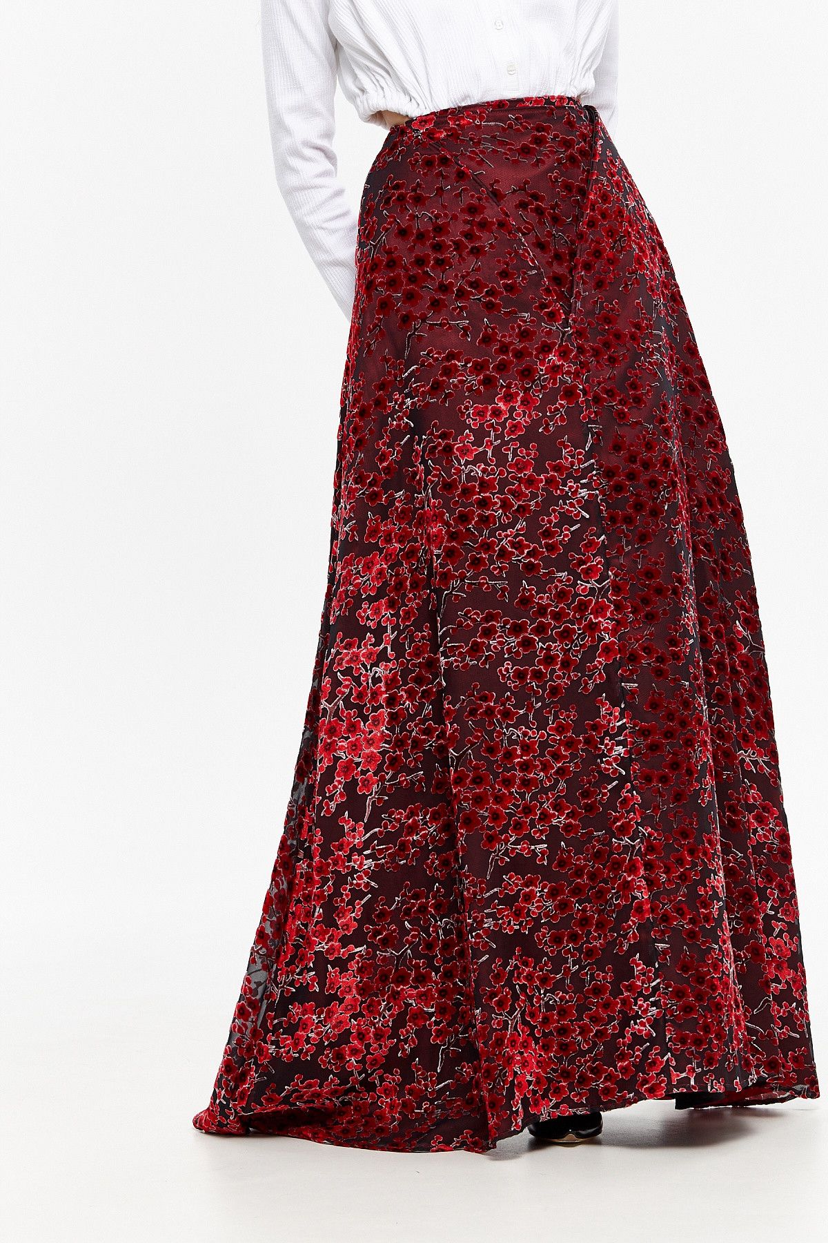 Y/Project BNWT AW20 Y/PROJECT EMBROIDERED FLORAL MAXI SKIRT 36 Size 25" / US 0 / IT 36 - 19 Thumbnail