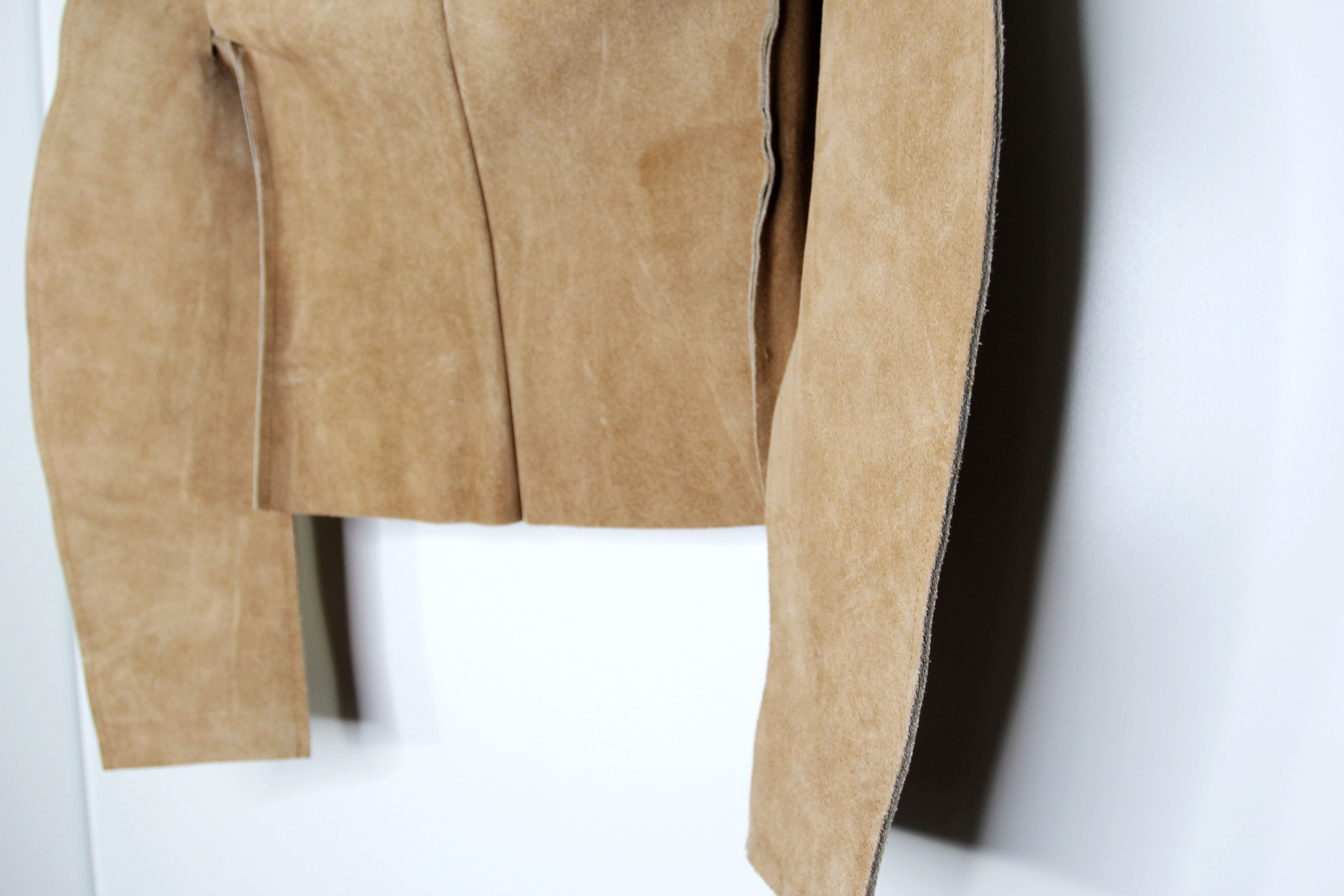H&M × Maison Margiela BNWT AW12 MAISON MARGIELA X H&M SUEDE LEATHER JACKET 4 Size S / US 4 / IT 40 - 7 Thumbnail