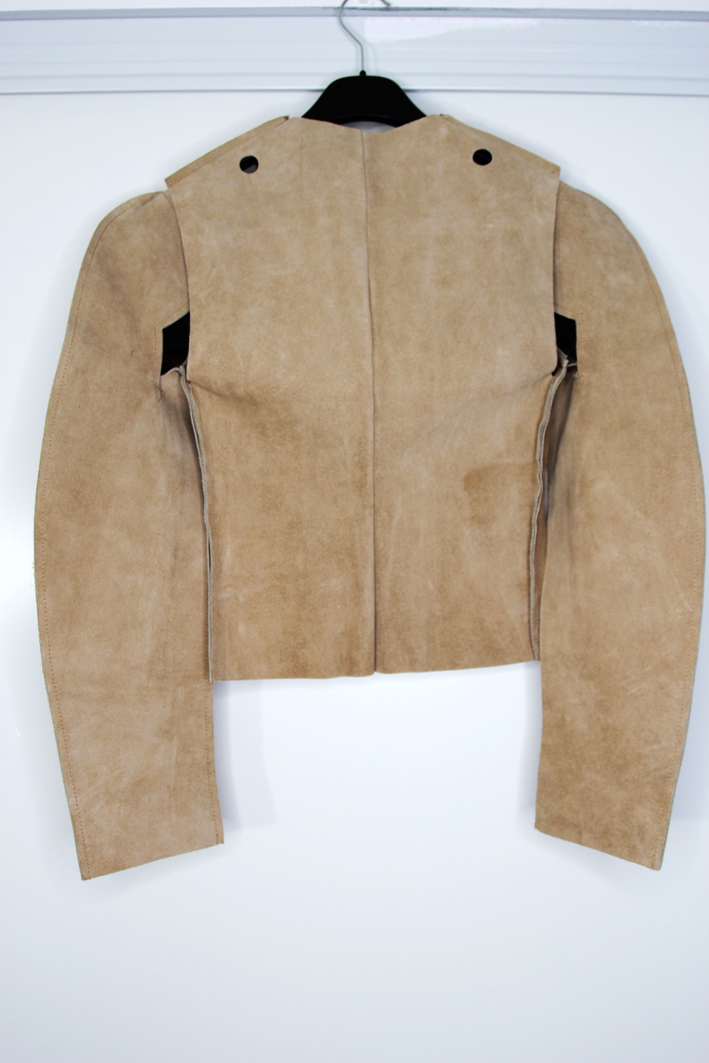 H&M × Maison Margiela BNWT AW12 MAISON MARGIELA X H&M SUEDE LEATHER JACKET 4 Size S / US 4 / IT 40 - 3 Thumbnail