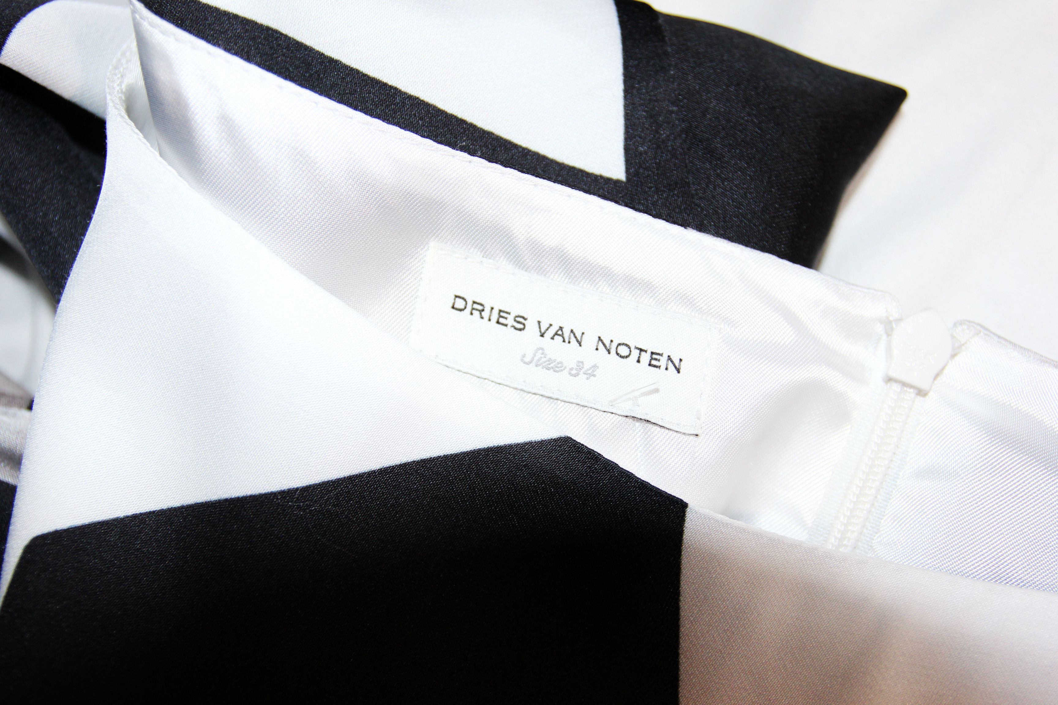 Dries Van Noten BNWT SS20 DRIES VAN NOTEN DANZ FLARE SLEEVE MID DRESS 34 Size XXS / US 00 / IT 34 - 8 Thumbnail