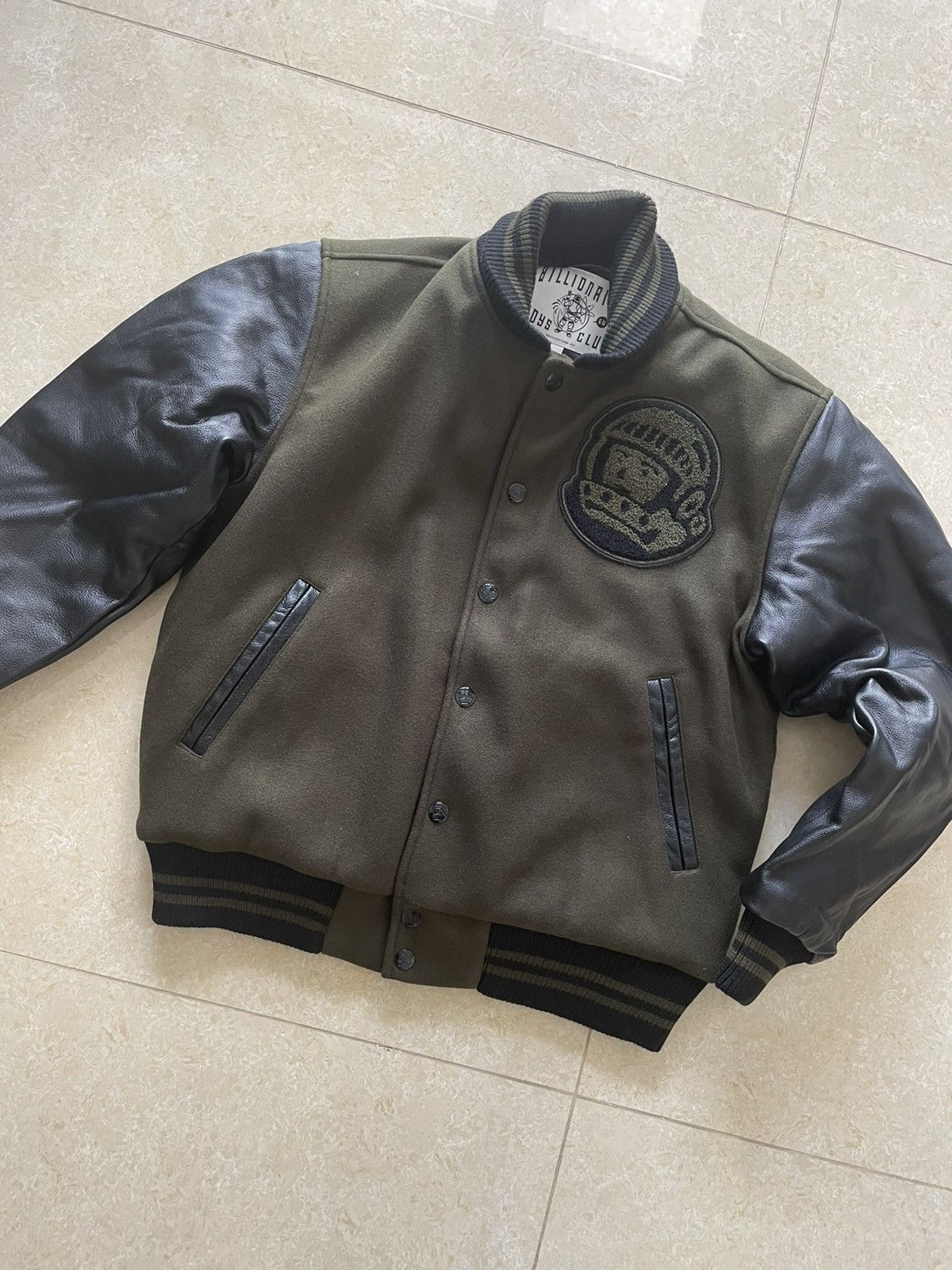 Billionaire Boys Club BBC Astro varsity jacket dark green Size US M / EU 48-50 / 2 - 3 Thumbnail
