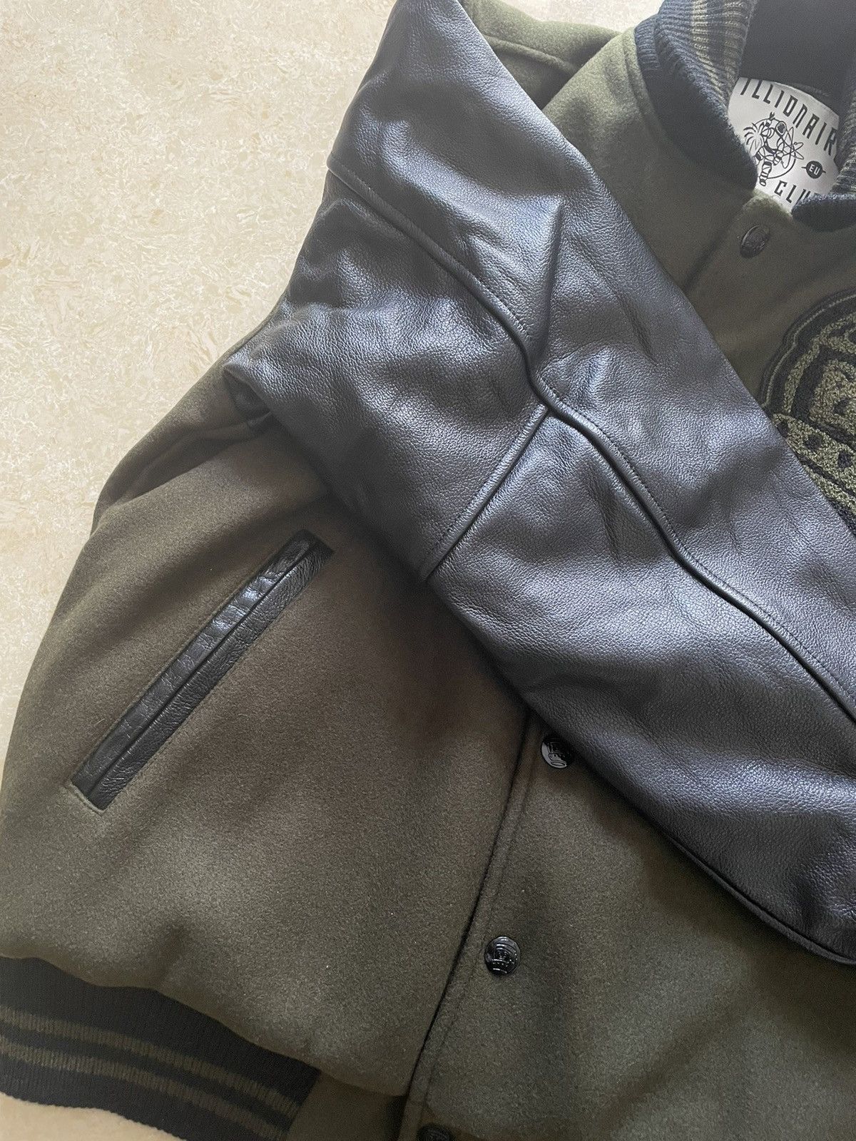 Billionaire Boys Club BBC Astro varsity jacket dark green Size US M / EU 48-50 / 2 - 5 Thumbnail