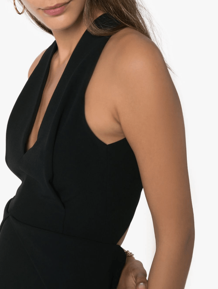 Victoria Beckham BNWT SS20 VICTORIA BECKHAM CUTOUT HALTERNECK DRESS 44 Size M / US 6-8 / IT 42-44 - 13 Thumbnail