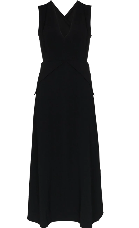 Victoria Beckham BNWT SS20 VICTORIA BECKHAM CUTOUT HALTERNECK DRESS 44 Size M / US 6-8 / IT 42-44 - 14 Thumbnail