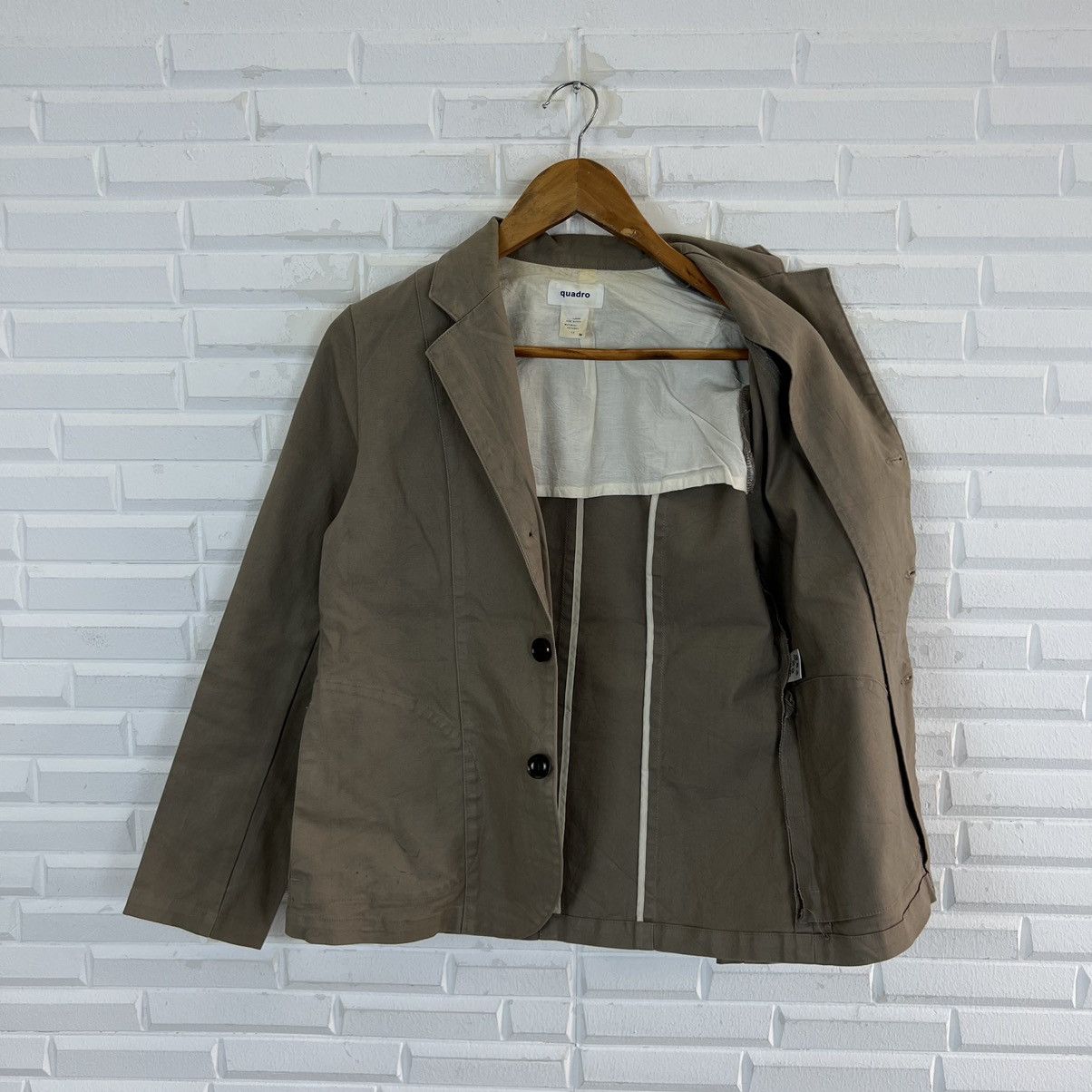 Designer × Japanese Brand VINTAGE QUADRO CASUAL JACKET MADE IN JAPAN Size US S / EU 44-46 / 1 - 8 Thumbnail