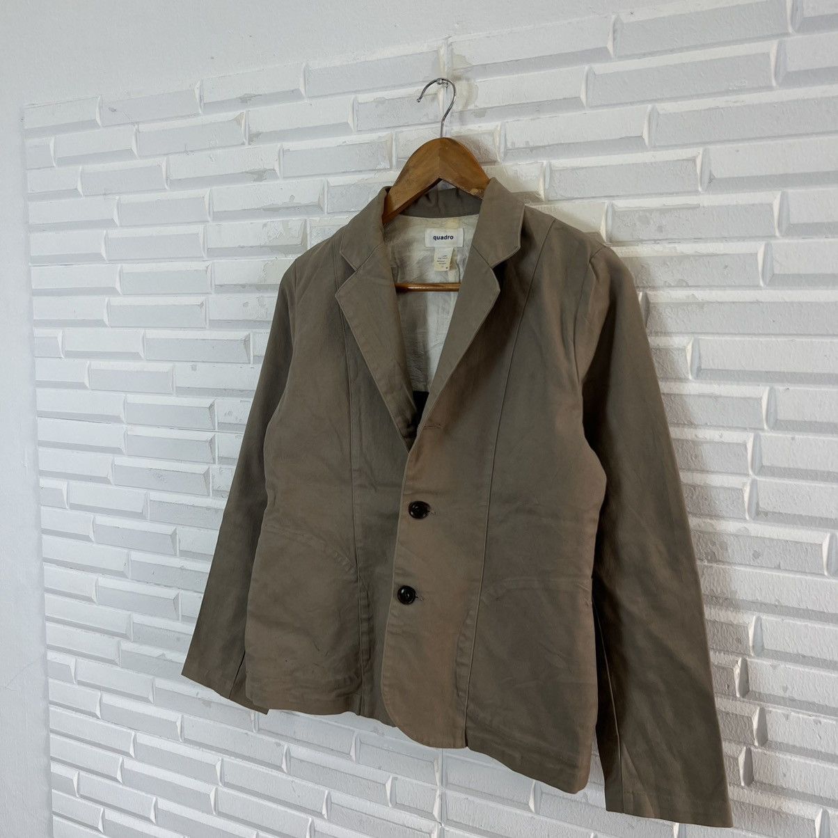 Designer × Japanese Brand VINTAGE QUADRO CASUAL JACKET MADE IN JAPAN Size US S / EU 44-46 / 1 - 2 Thumbnail