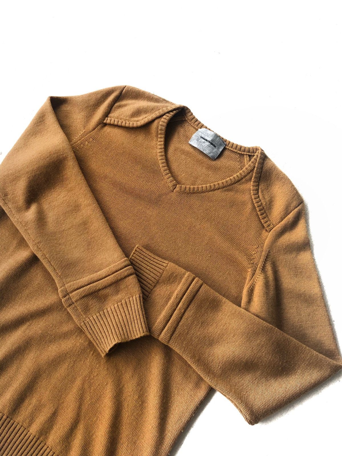 Jun Takahashi GRAIL🔥AW08 Undercoverism "Scab" Pullover Sweater Size US M / EU 48-50 / 2 - 1 Thumbnail