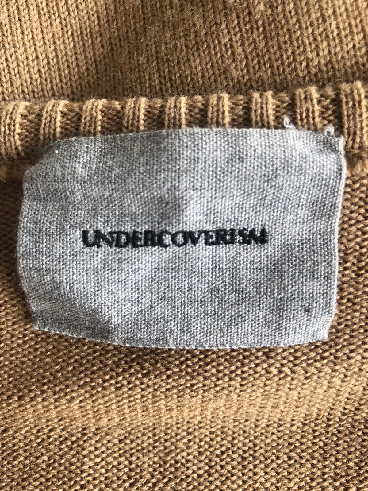 Jun Takahashi GRAIL🔥AW08 Undercoverism "Scab" Pullover Sweater Size US M / EU 48-50 / 2 - 8 Thumbnail