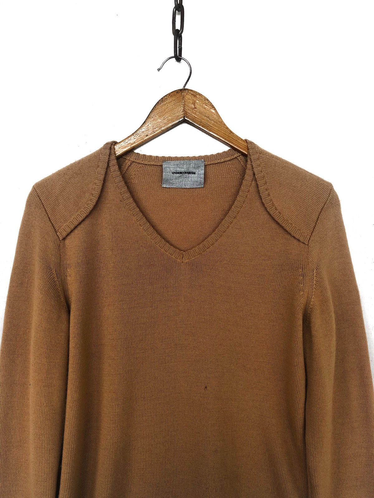 Jun Takahashi GRAIL🔥AW08 Undercoverism "Scab" Pullover Sweater Size US M / EU 48-50 / 2 - 4 Thumbnail
