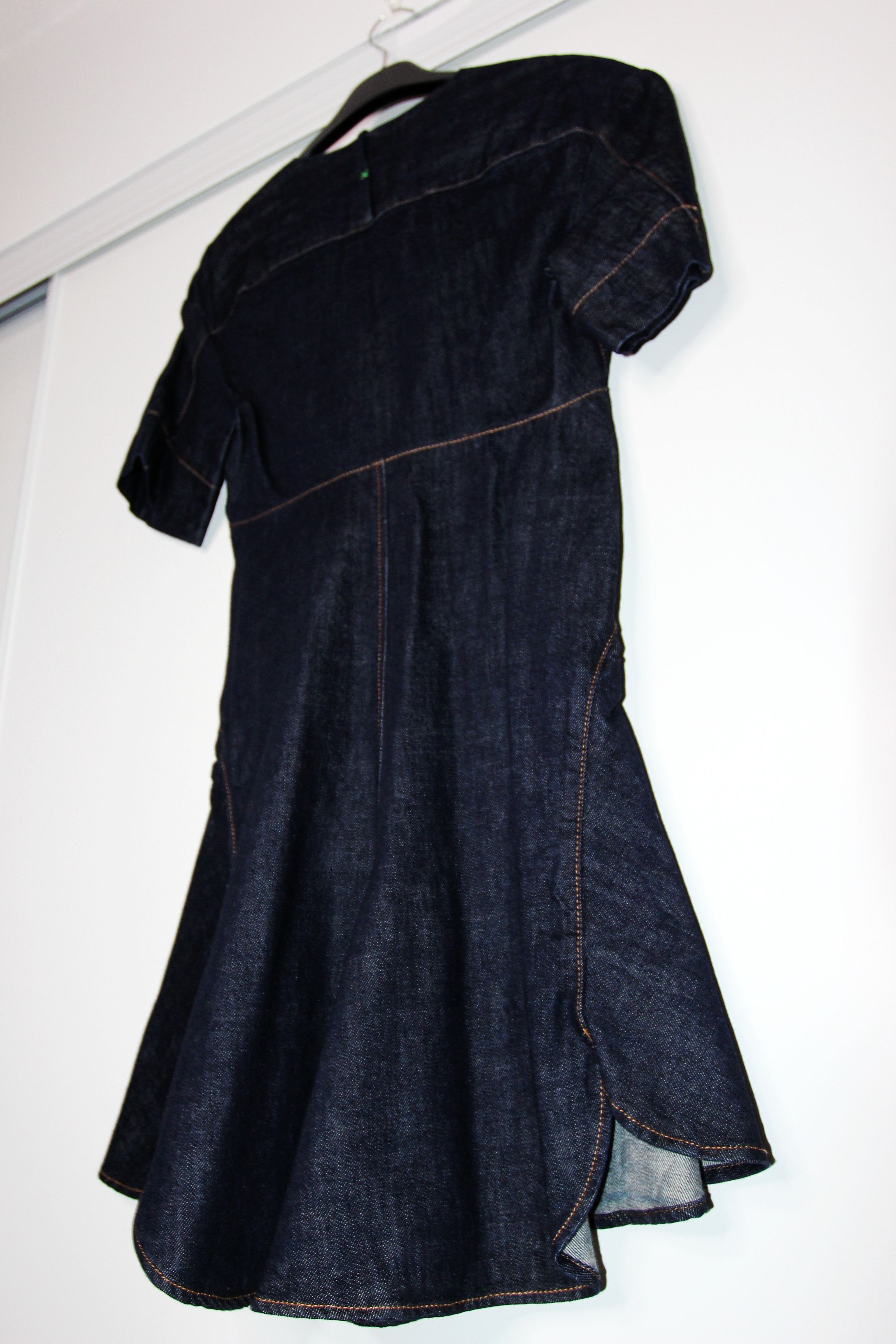 BNWT AW18 CARVEN DENIM DRESS 36