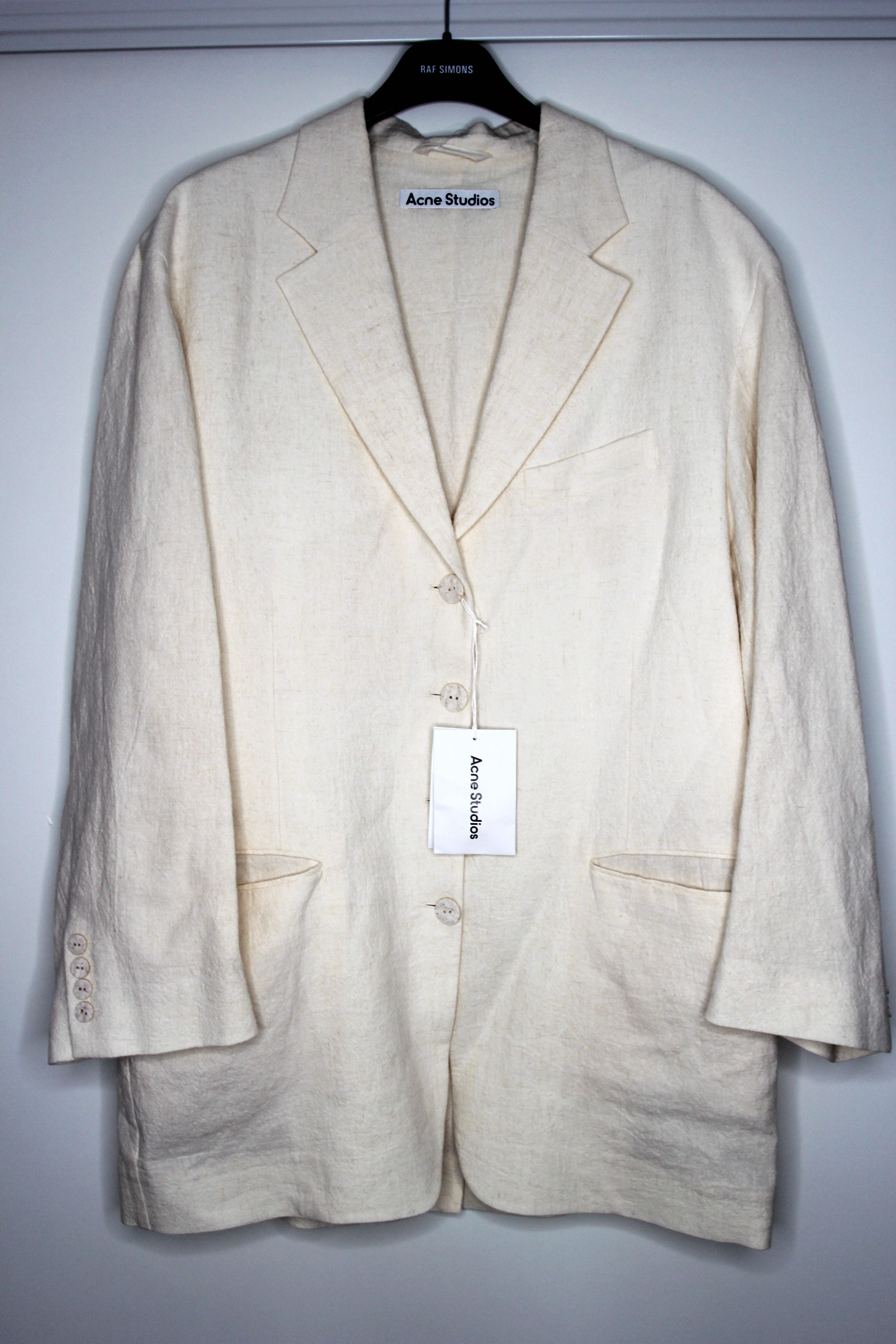Acne Studios BNWT SS21 ACNE STUDIOS OVERSIZED RAMIE JACKET 38 Size US M / EU 48-50 / 2 - 2 Thumbnail