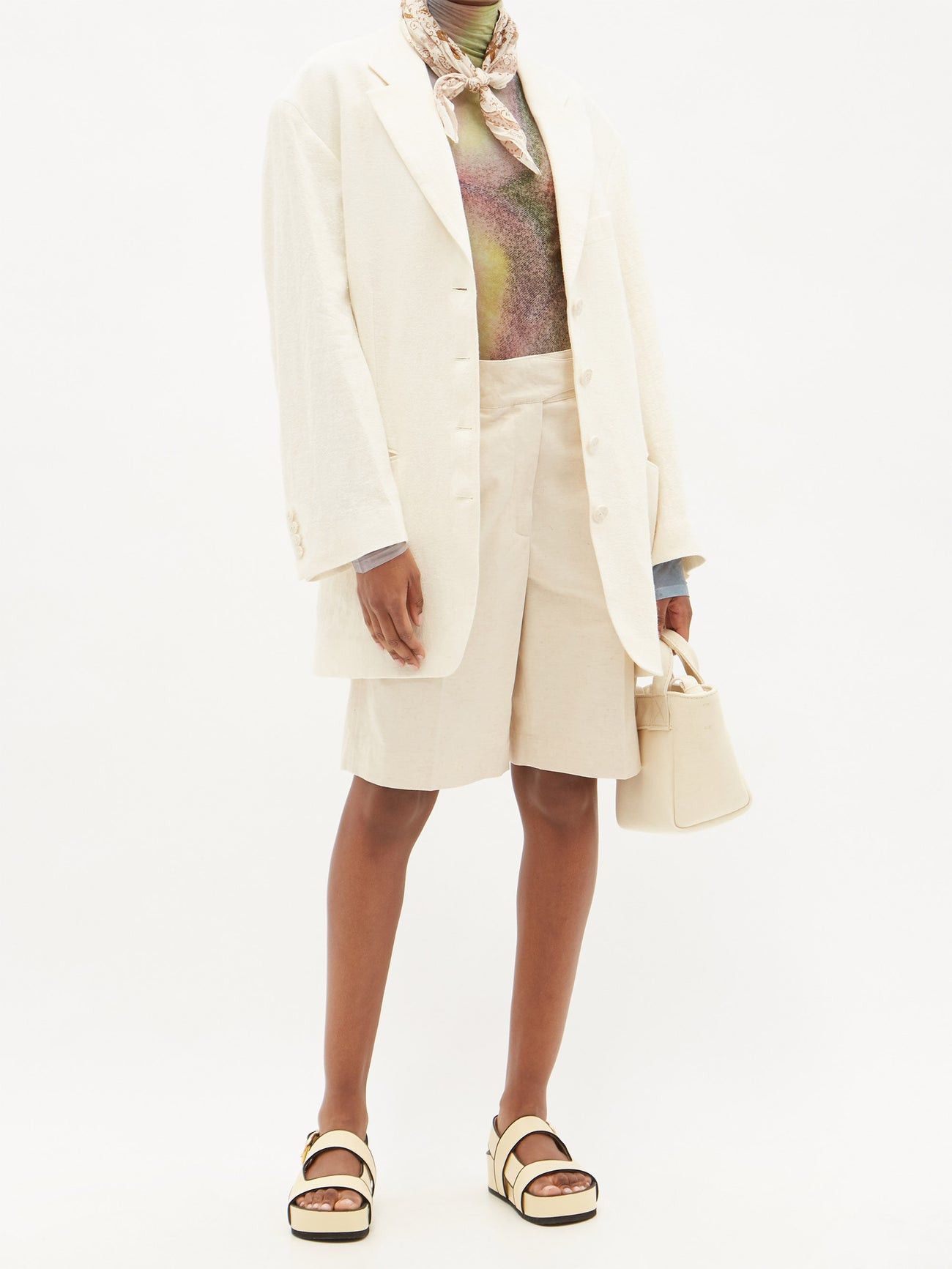 Acne Studios BNWT SS21 ACNE STUDIOS OVERSIZED RAMIE JACKET 38 Size US M / EU 48-50 / 2 - 15 Thumbnail