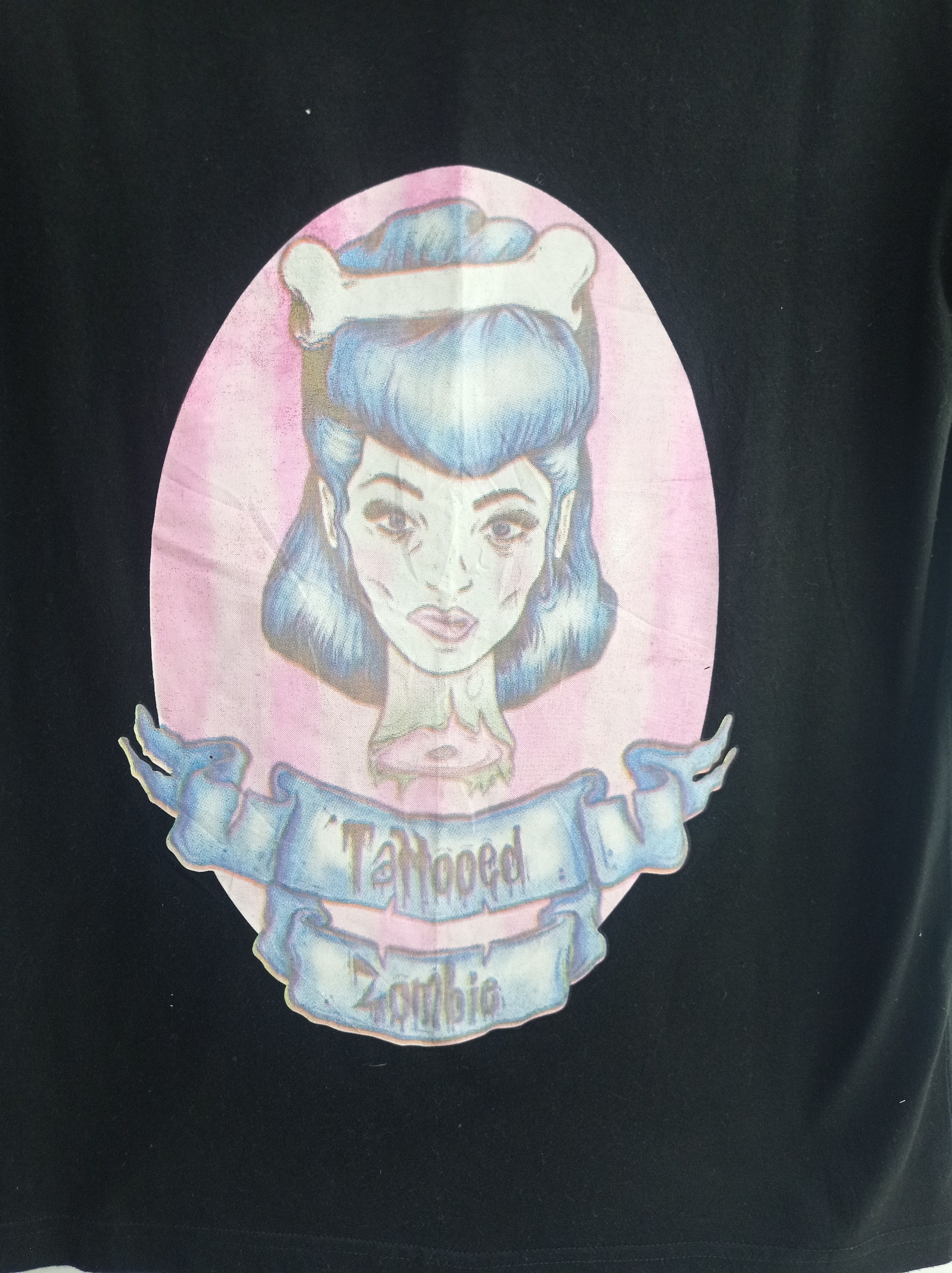 Japanese Brand Hess&Momssi Tattooed Zombie T Shirts Size US S / EU 44-46 / 1 - 4 Thumbnail