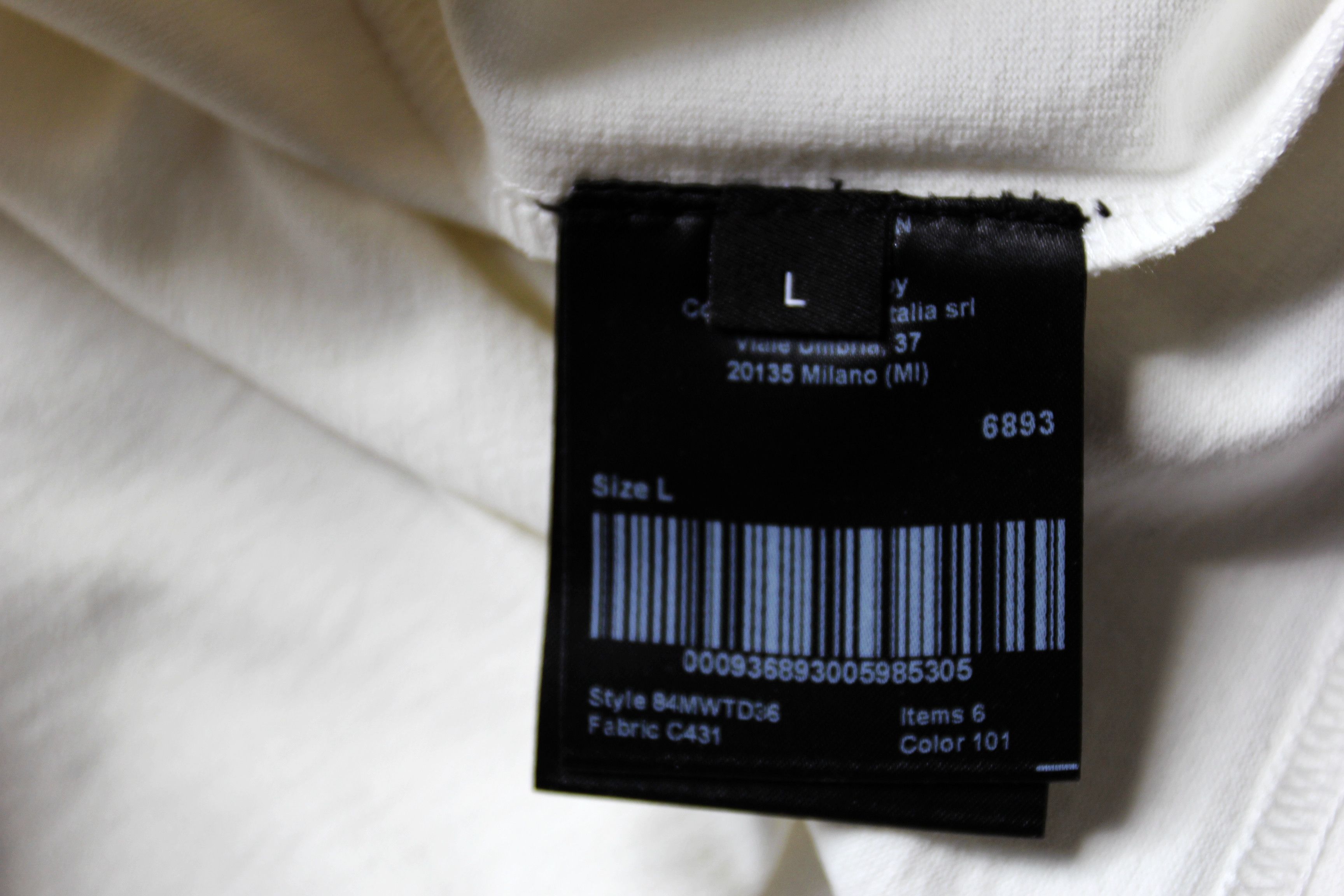 Calvin Klein 205W39NYC BNWT AW18 CALVIN KLEIN 205W39NYC PRINTED INSERTS TSHIRT L Size US L / EU 52-54 / 3 - 11 Thumbnail