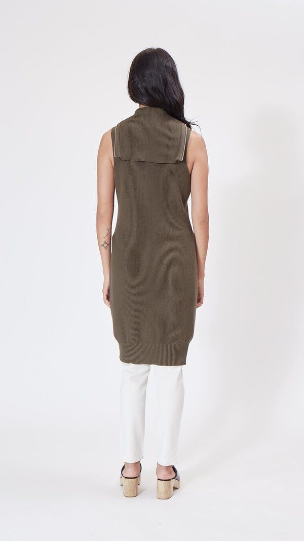 Maison Margiela BNWT AW21 MAISON MARGIELA MM6 KNIT UP ZIP UP DRESS M Size M / US 6-8 / IT 42-44 - 15 Thumbnail