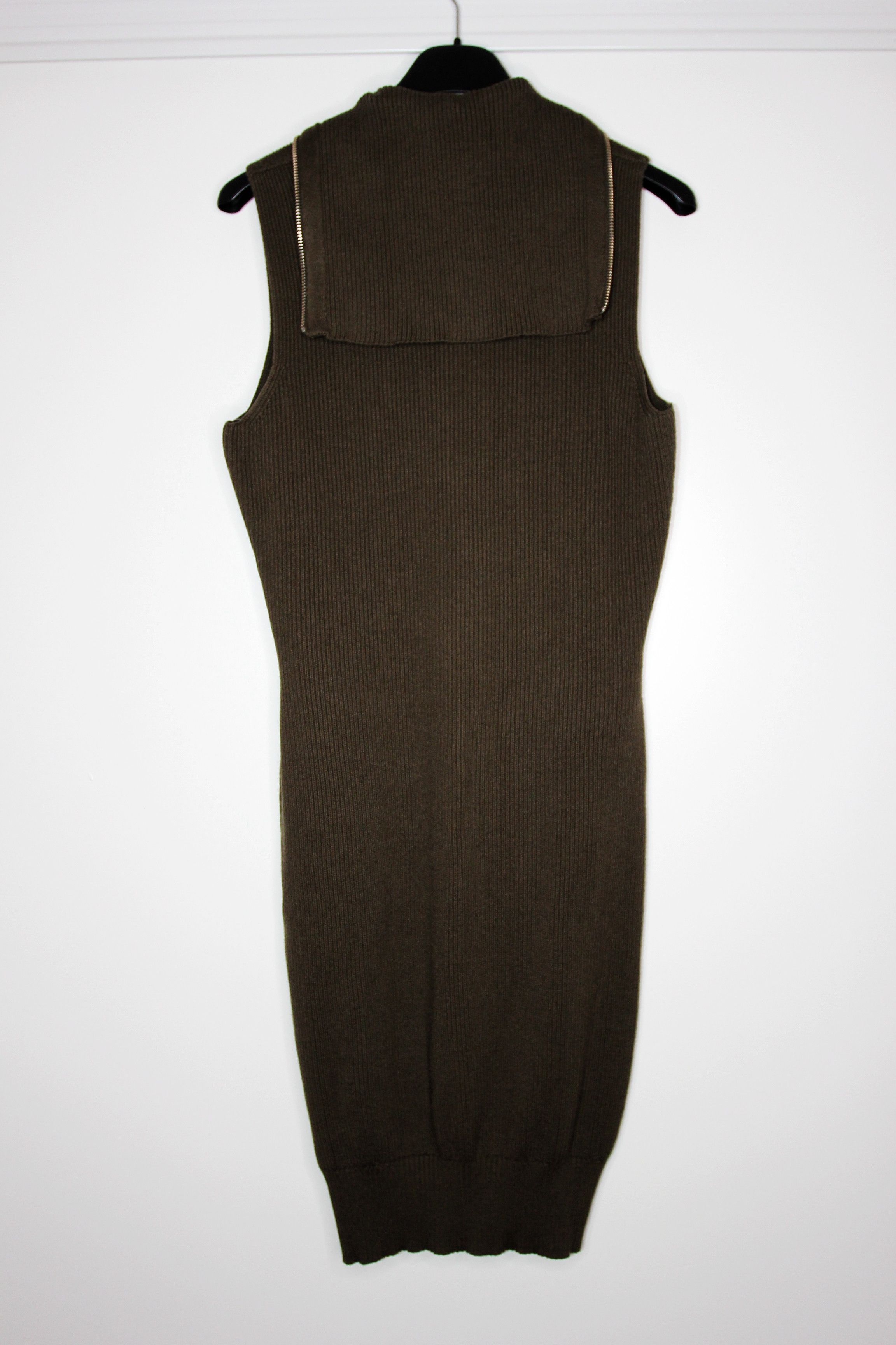 Maison Margiela BNWT AW21 MAISON MARGIELA MM6 KNIT UP ZIP UP DRESS M Size M / US 6-8 / IT 42-44 - 3 Thumbnail