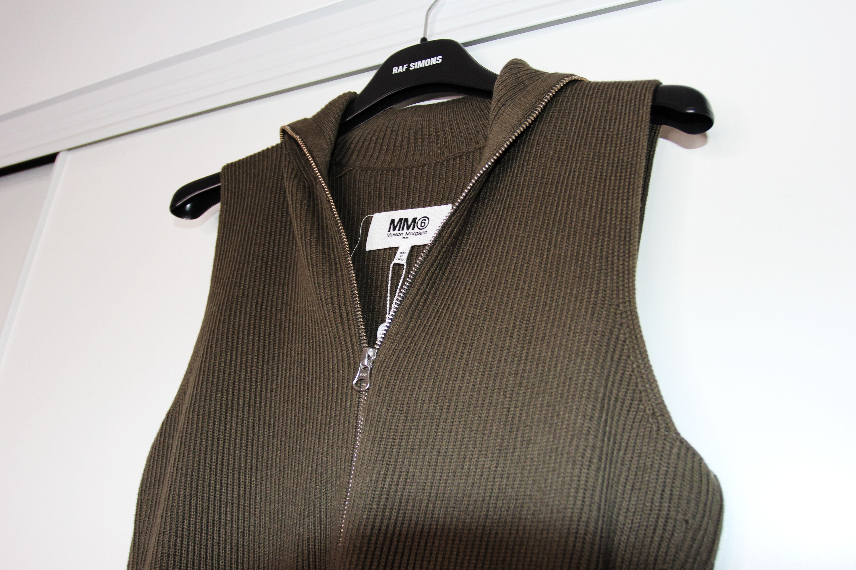 Maison Margiela BNWT AW21 MAISON MARGIELA MM6 KNIT UP ZIP UP DRESS M Size M / US 6-8 / IT 42-44 - 4 Thumbnail