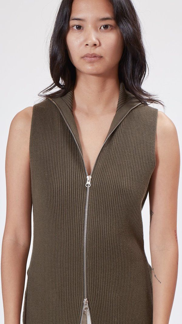 Maison Margiela BNWT AW21 MAISON MARGIELA MM6 KNIT UP ZIP UP DRESS M Size M / US 6-8 / IT 42-44 - 13 Thumbnail
