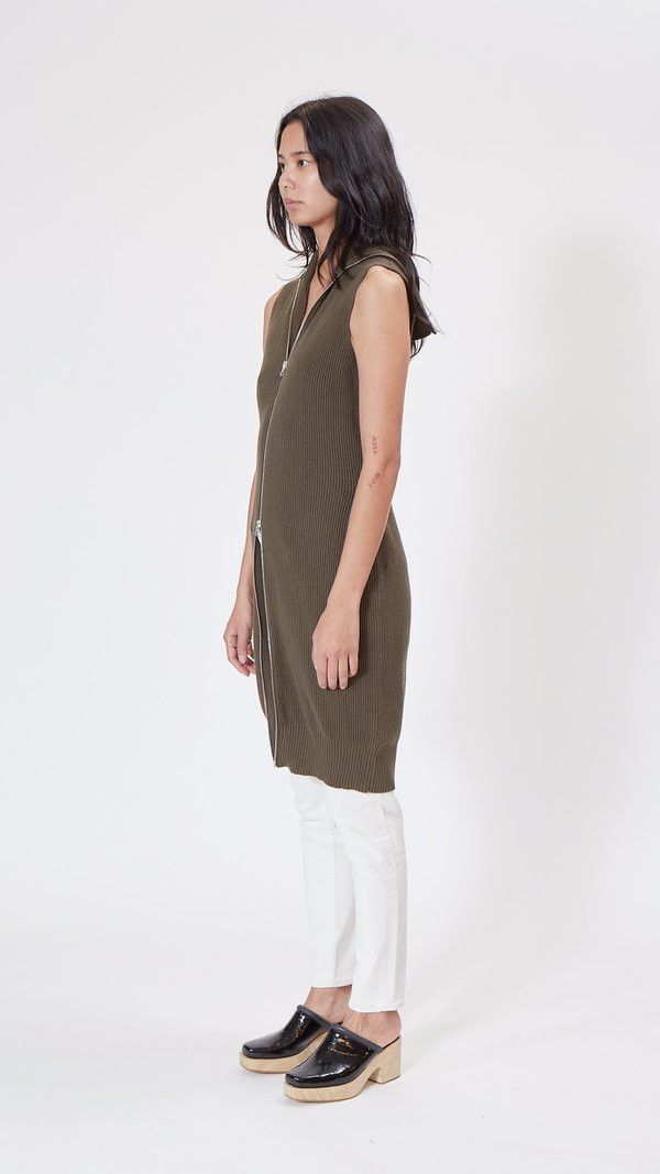 Maison Margiela BNWT AW21 MAISON MARGIELA MM6 KNIT UP ZIP UP DRESS M Size M / US 6-8 / IT 42-44 - 14 Thumbnail