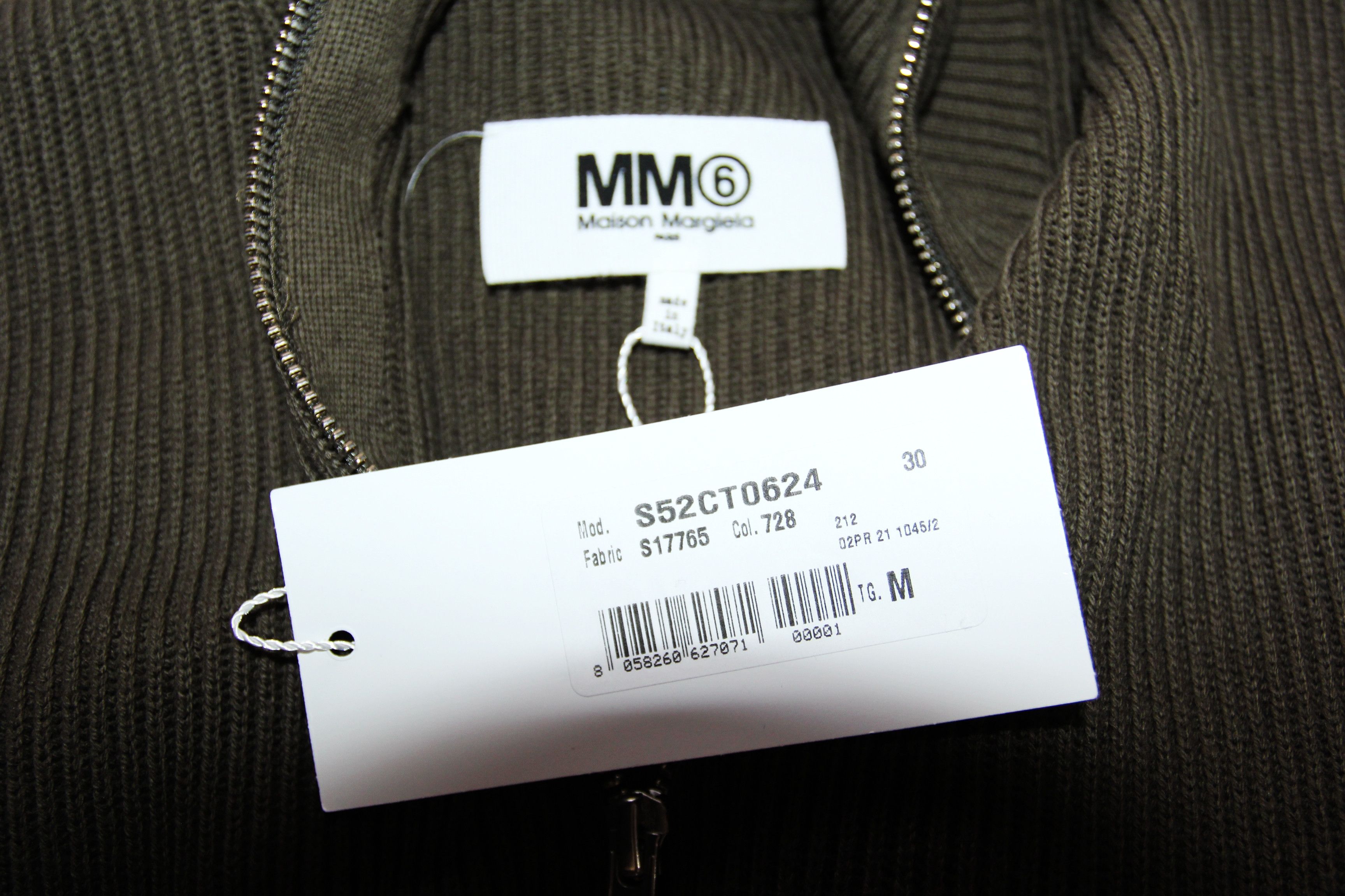 Maison Margiela BNWT AW21 MAISON MARGIELA MM6 KNIT UP ZIP UP DRESS M Size M / US 6-8 / IT 42-44 - 9 Thumbnail