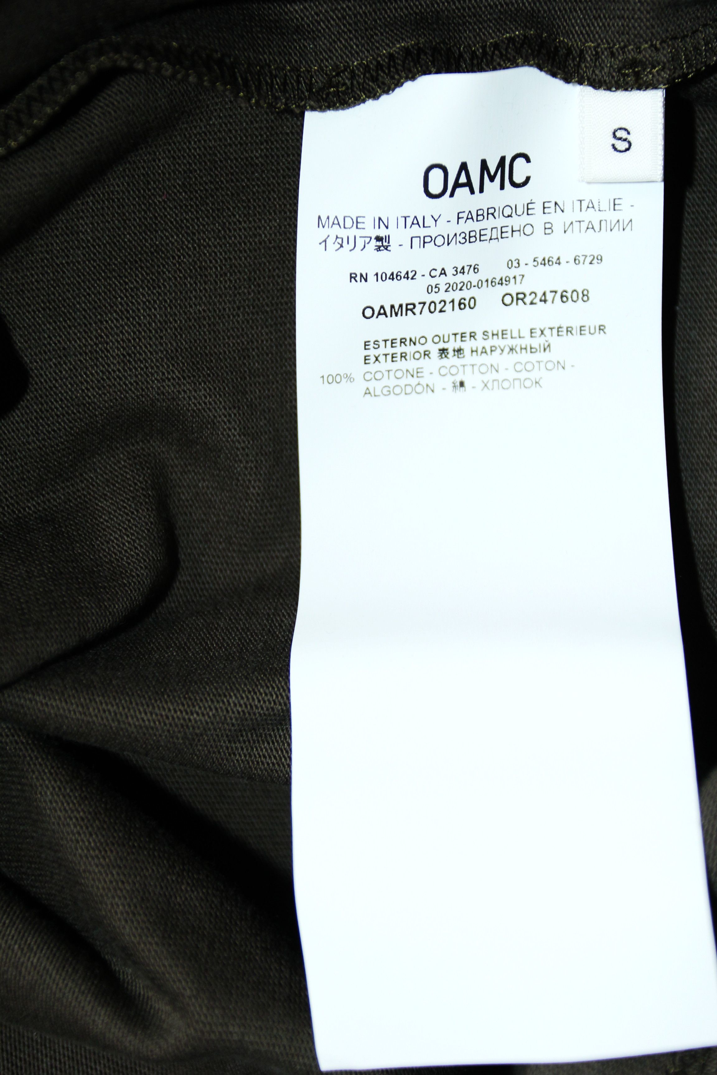 OAMC BNWT AW20 OAMC I.D. LONG SLEEVE TSHIRT S Size US S / EU 44-46 / 1 - 11 Thumbnail
