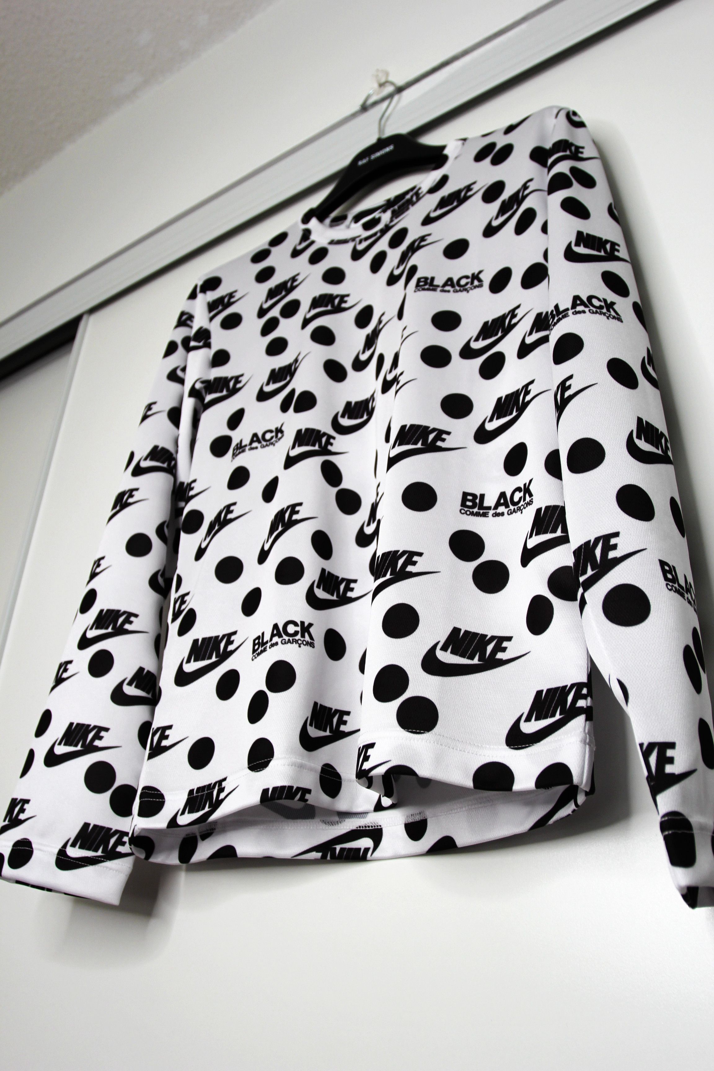 Comme des Garcons Black BNWT AW20 COMME DES GARCONS BLACK x NIKE LS TSHIRT JERSEY S Size US S / EU 44-46 / 1 - 8 Thumbnail