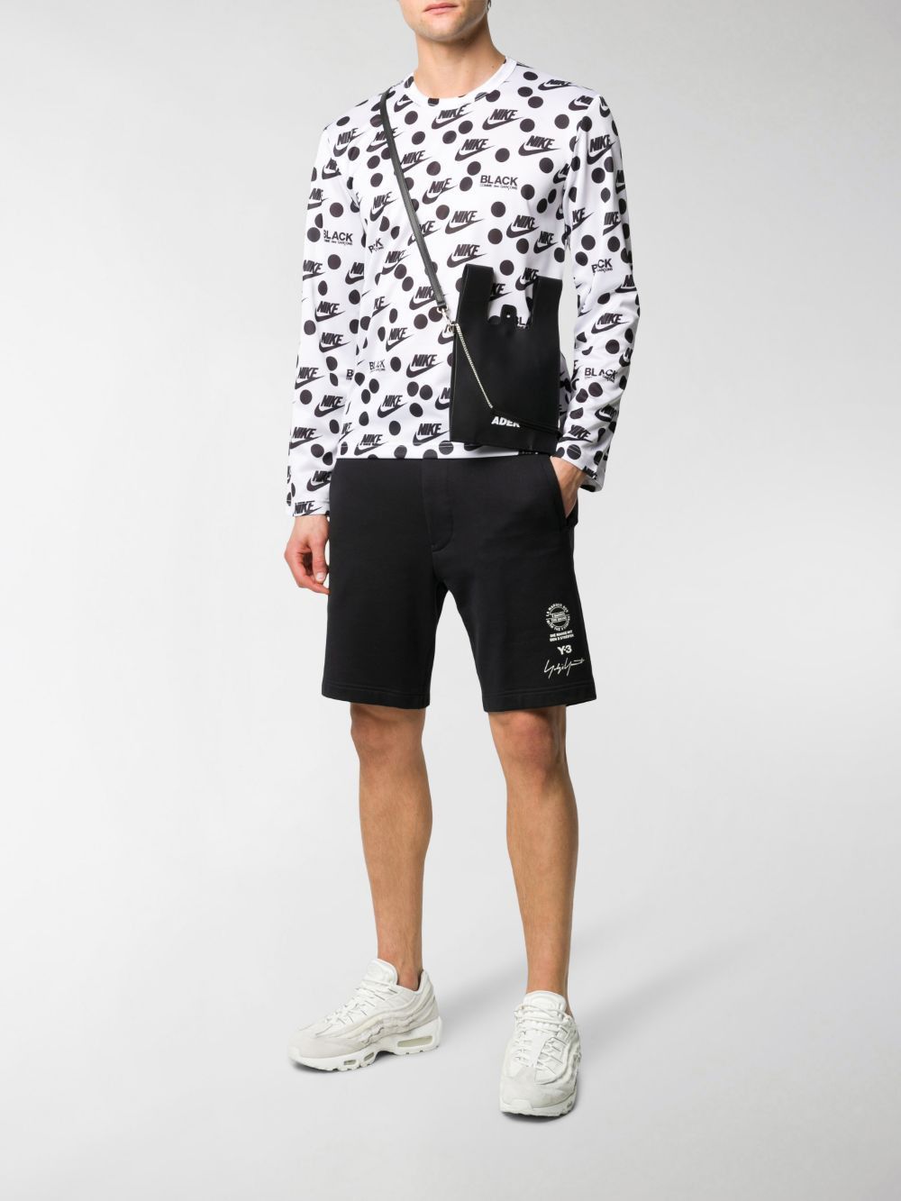 Comme des Garcons Black BNWT AW20 COMME DES GARCONS BLACK x NIKE LS TSHIRT JERSEY S Size US S / EU 44-46 / 1 - 17 Thumbnail