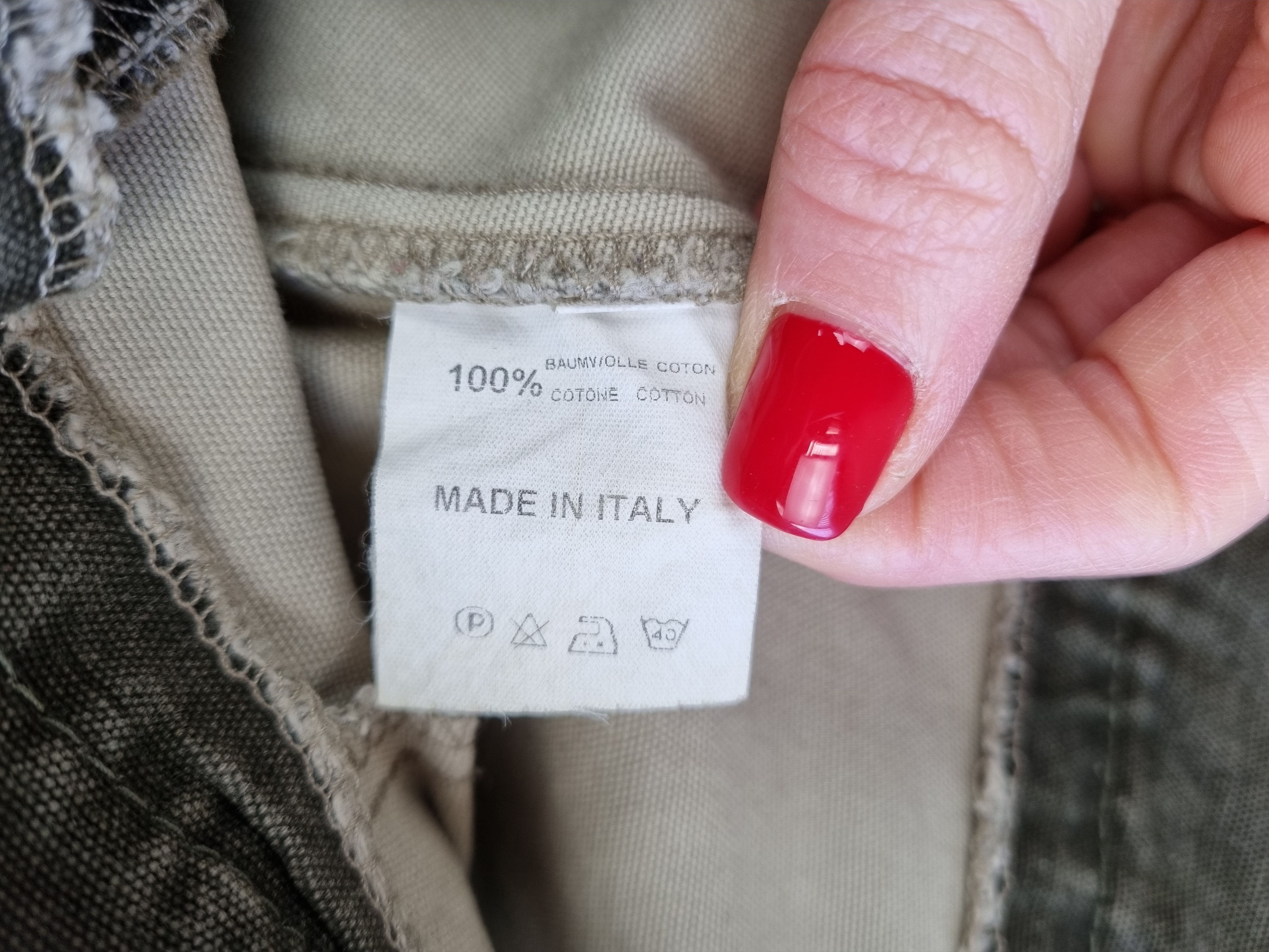 Japanese Brand Unique 90s Military Baggy Flared Vintage Rare Italian Pants Size US 29 - 5 Thumbnail