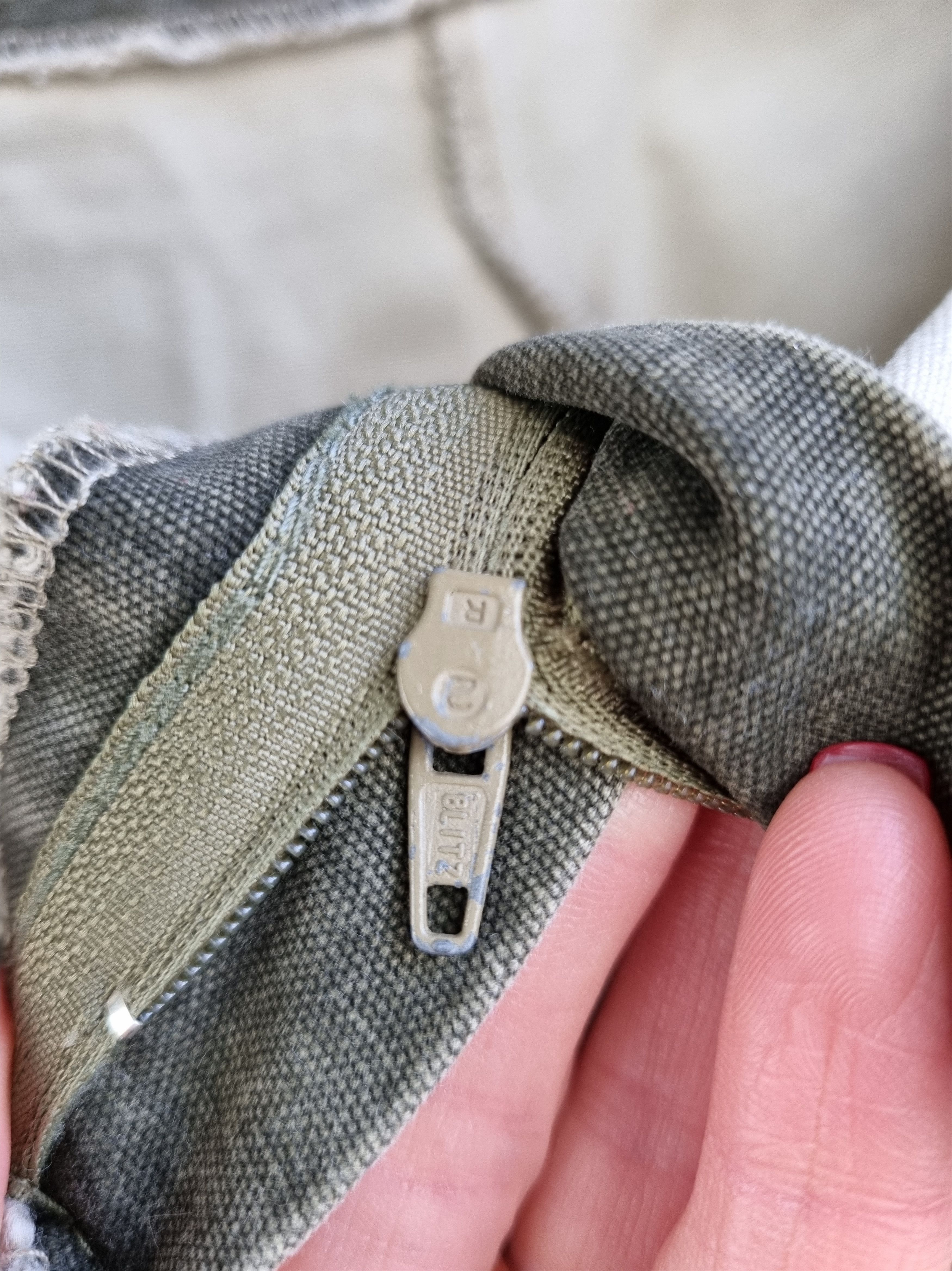 Japanese Brand Unique 90s Military Baggy Flared Vintage Rare Italian Pants Size US 29 - 6 Thumbnail