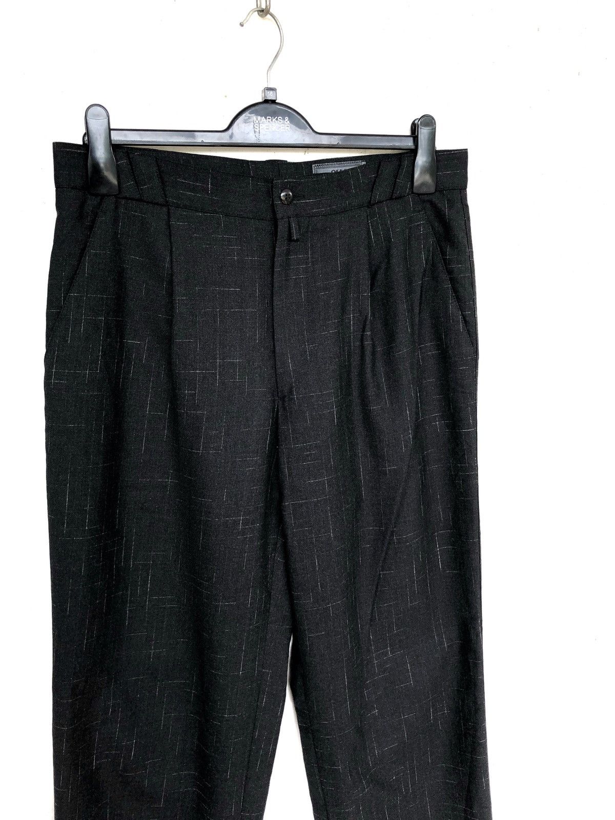 Gianni Valentino OG Gianni Versace Wool Blend Oversize Baggy Pants Size US 34 / EU 50 - 4 Thumbnail