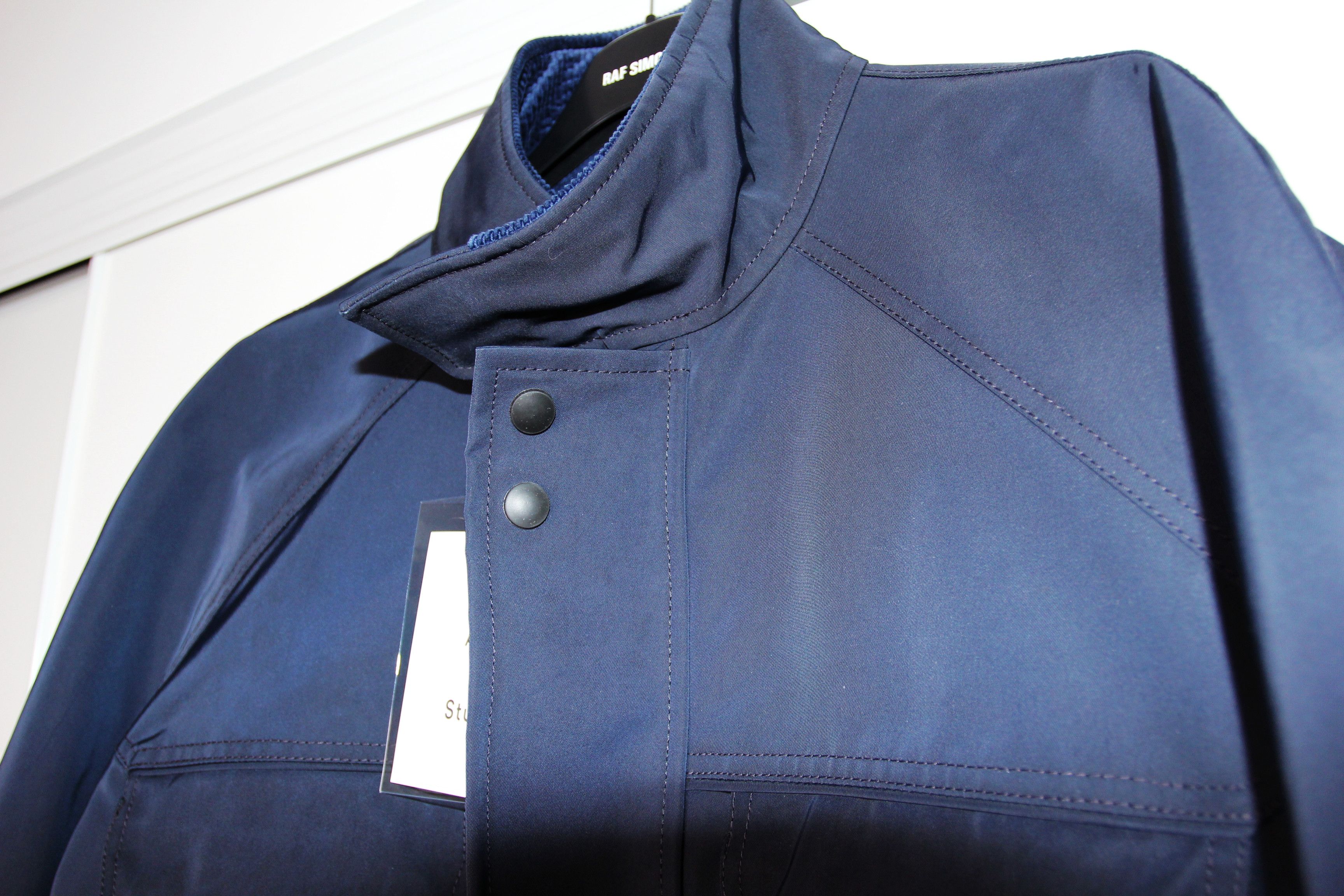 Acne Studios BNWT SS20 ACNE STUDIOS NAVY TECH-TWILL FIELD JACKET 48 Size US M / EU 48-50 / 2 - 4 Thumbnail
