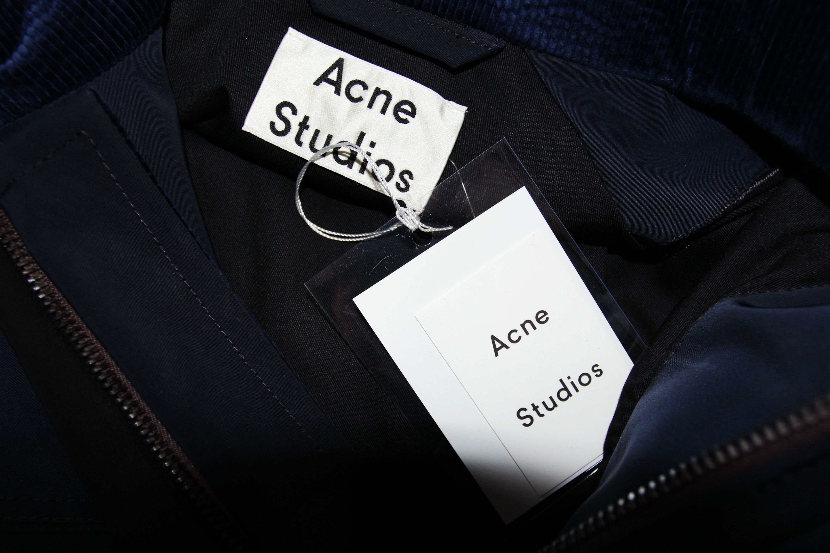 Acne Studios BNWT SS20 ACNE STUDIOS NAVY TECH-TWILL FIELD JACKET 48 Size US M / EU 48-50 / 2 - 10 Thumbnail