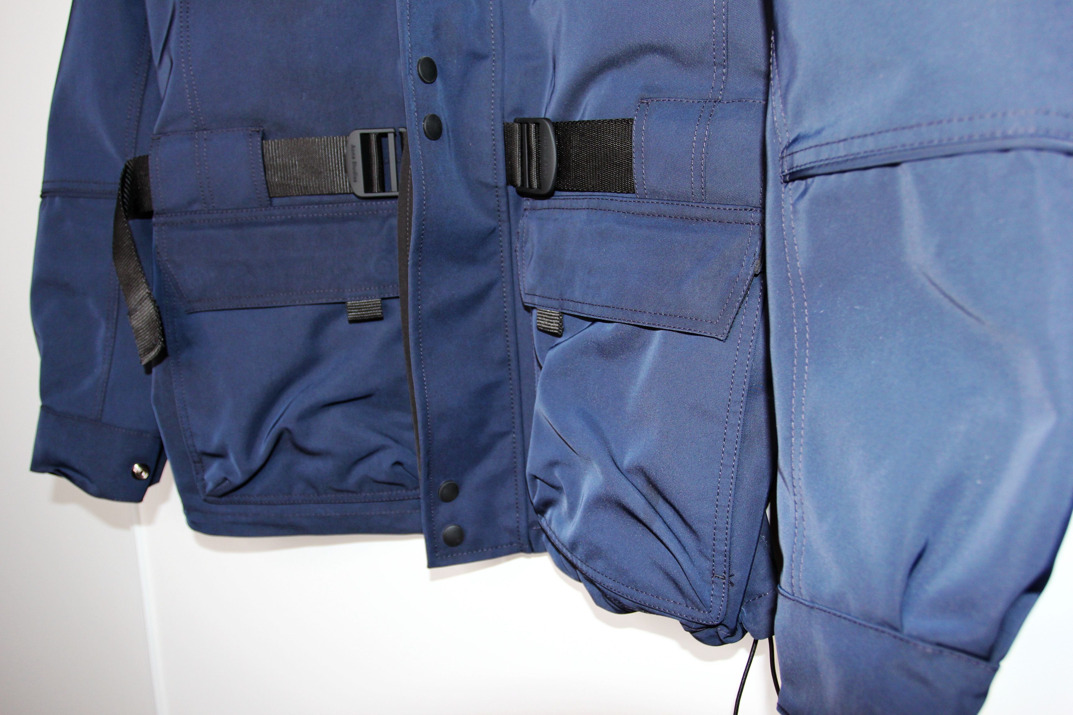 Acne Studios BNWT SS20 ACNE STUDIOS NAVY TECH-TWILL FIELD JACKET 48 Size US M / EU 48-50 / 2 - 5 Thumbnail