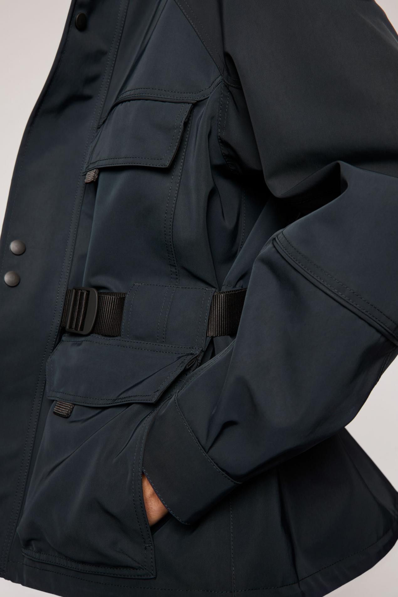 Acne Studios BNWT SS20 ACNE STUDIOS NAVY TECH-TWILL FIELD JACKET 48 Size US M / EU 48-50 / 2 - 12 Thumbnail