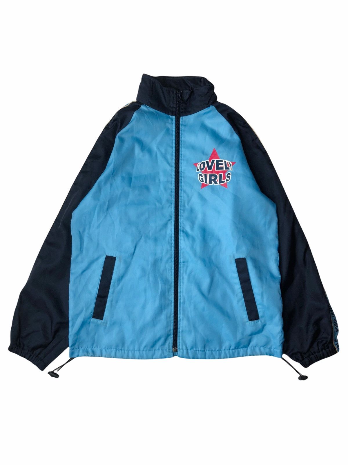 Japanese Brand 2000s Lovely Girls - 3D Graphic Lovely Girls Coach Jacket Size US M / EU 48-50 / 2 - 6 Thumbnail