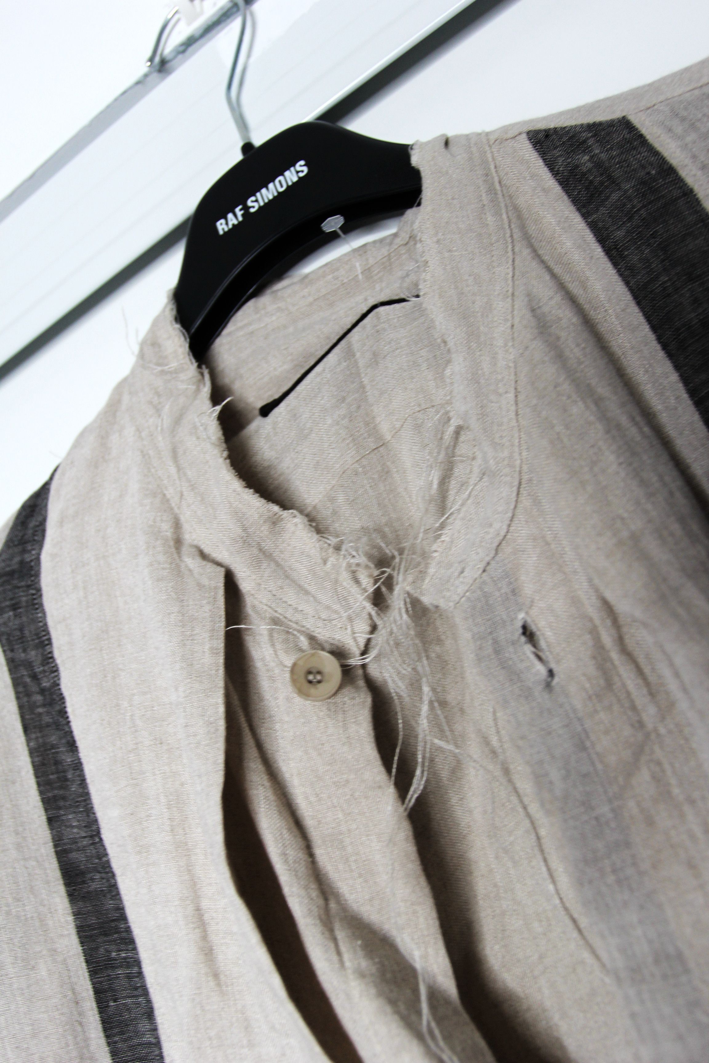Julius BNWT SS21 JULIUS "MAMUTHONES" STRIPED LINEN SHIRT 2 Size US M / EU 48-50 / 2 - 6 Thumbnail