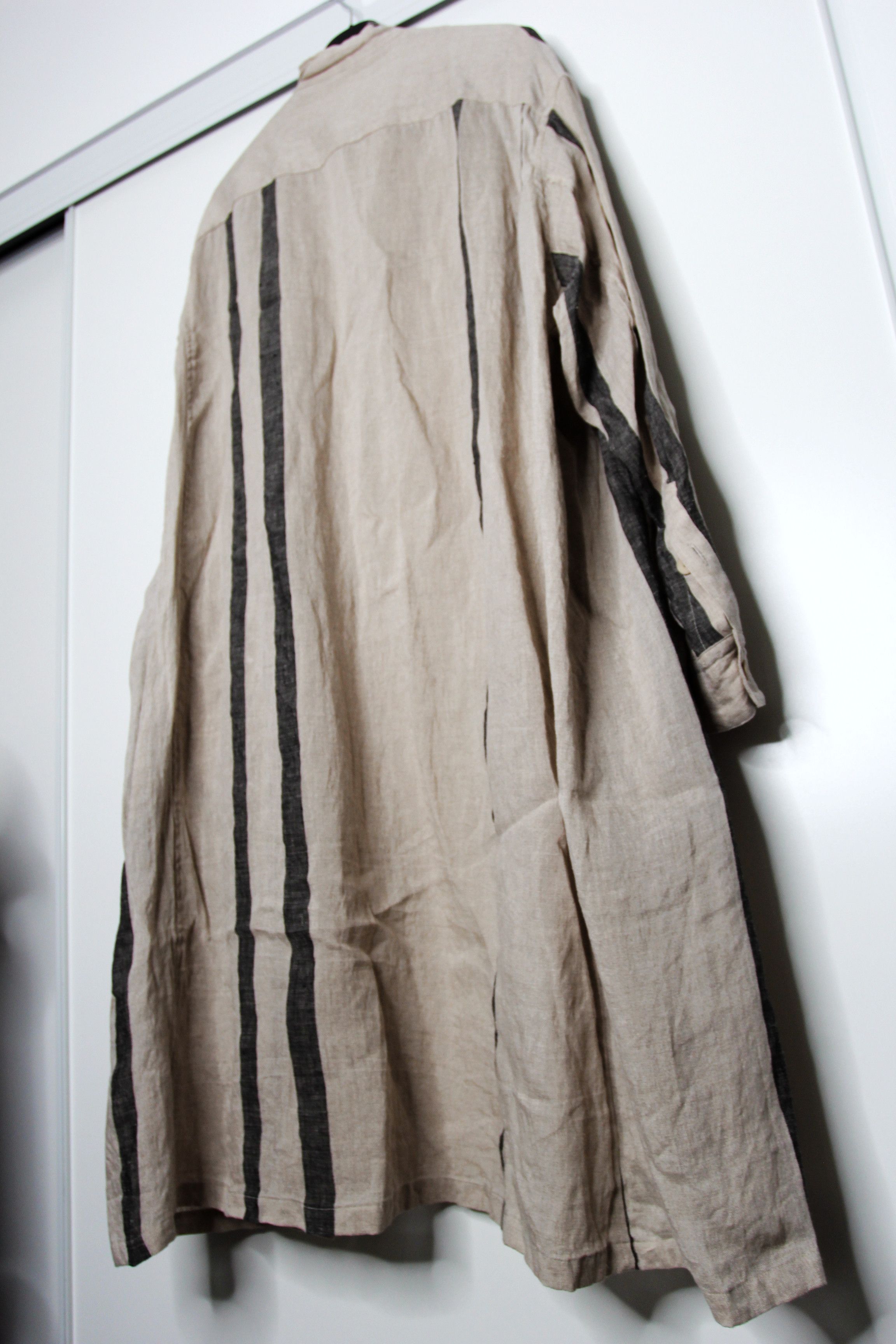 Julius BNWT SS21 JULIUS "MAMUTHONES" STRIPED LINEN SHIRT 2 Size US M / EU 48-50 / 2 - 11 Thumbnail