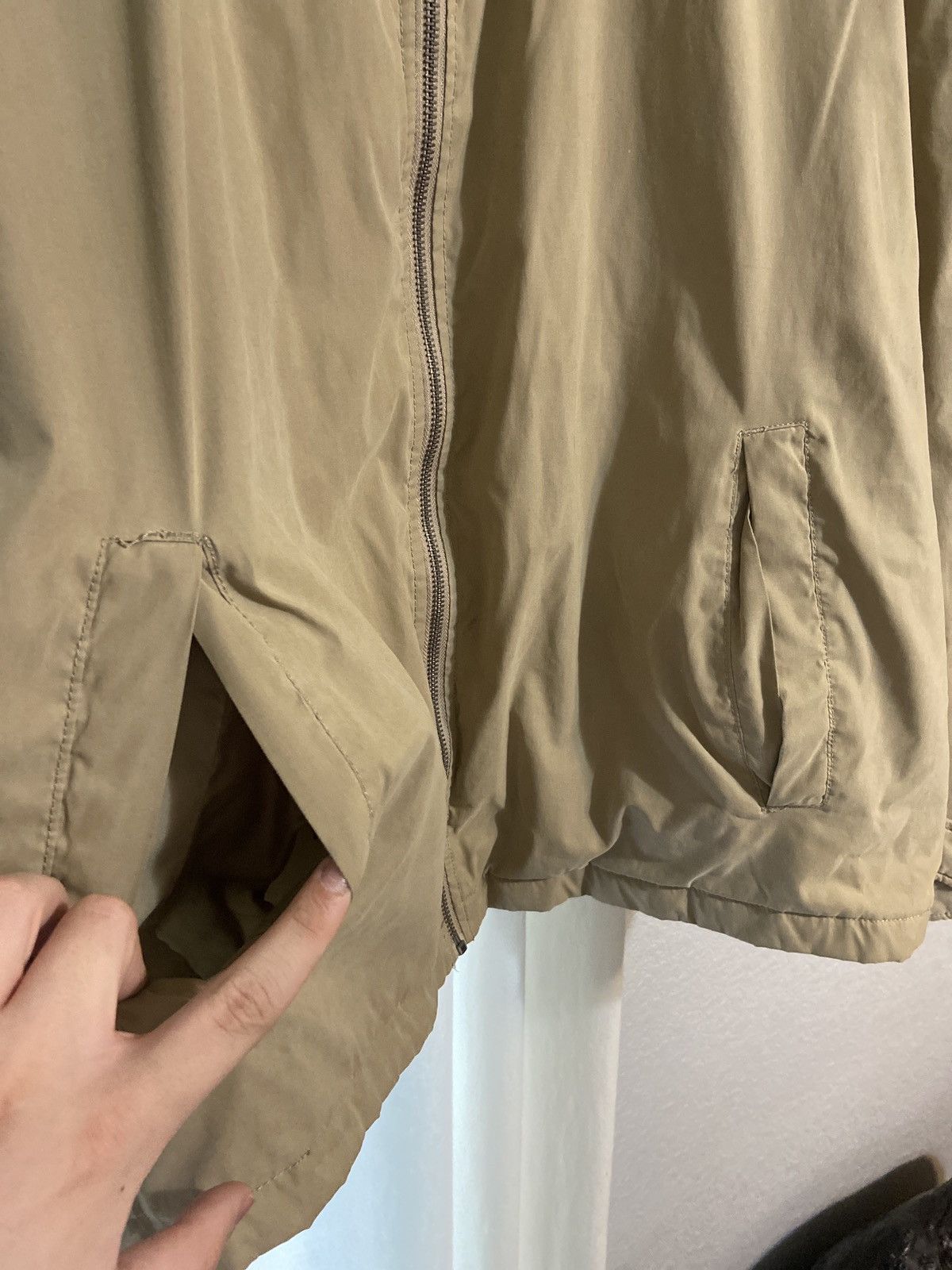 St. John khaki color on sale jacket medium