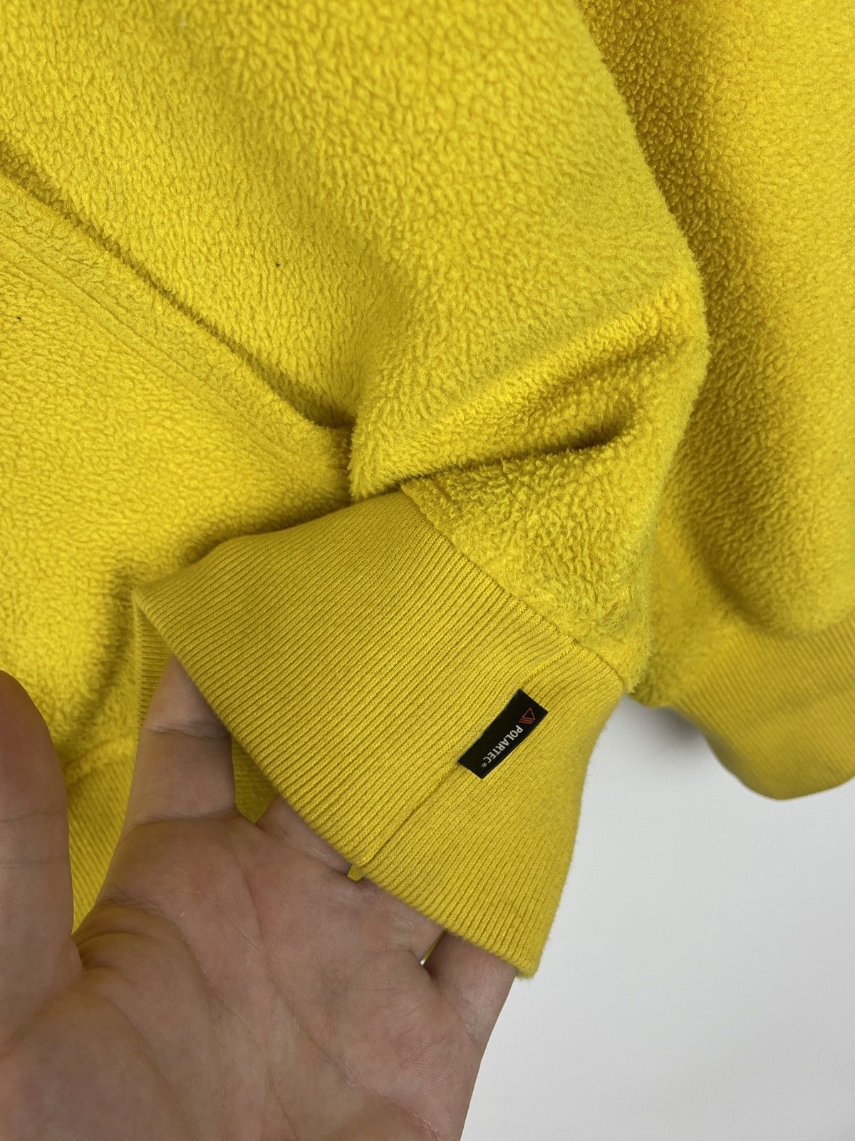 Polartec Supreme Polartec yellow teddy fleece hoodie hype Size US M / EU 48-50 / 2 - 7 Thumbnail
