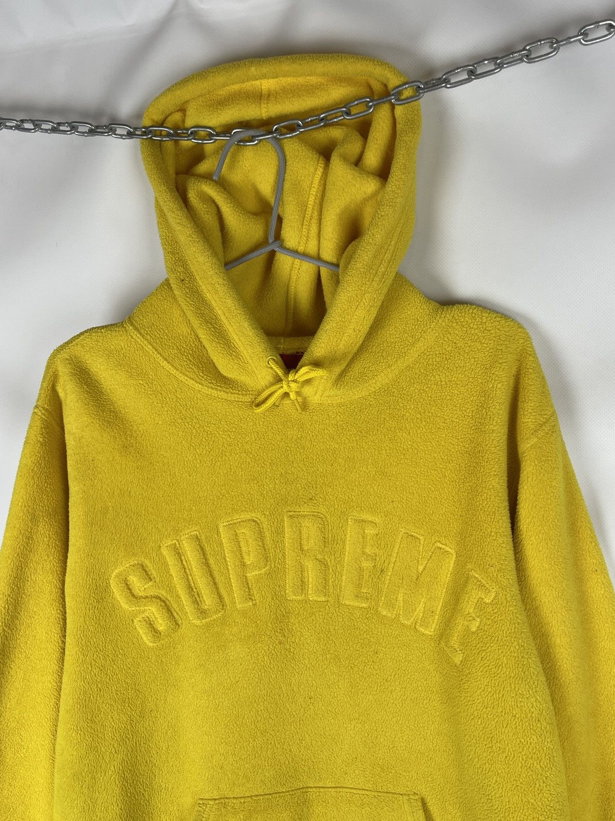 Polartec Supreme Polartec yellow teddy fleece hoodie hype Size US M / EU 48-50 / 2 - 4 Thumbnail