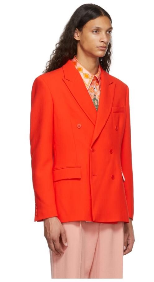 Casablanca BNWT AW21 CASABLANCA ARISTOTLE DOUBLE BREASTED JACKET 52 Size US L / EU 52-54 / 3 - 11 Thumbnail