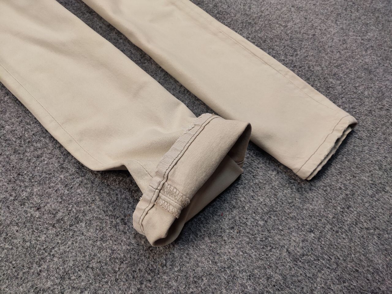Levi's Vintage 90's levis 501 Beige faded Denim Jeans made in usa Size US 31 - 9 Thumbnail