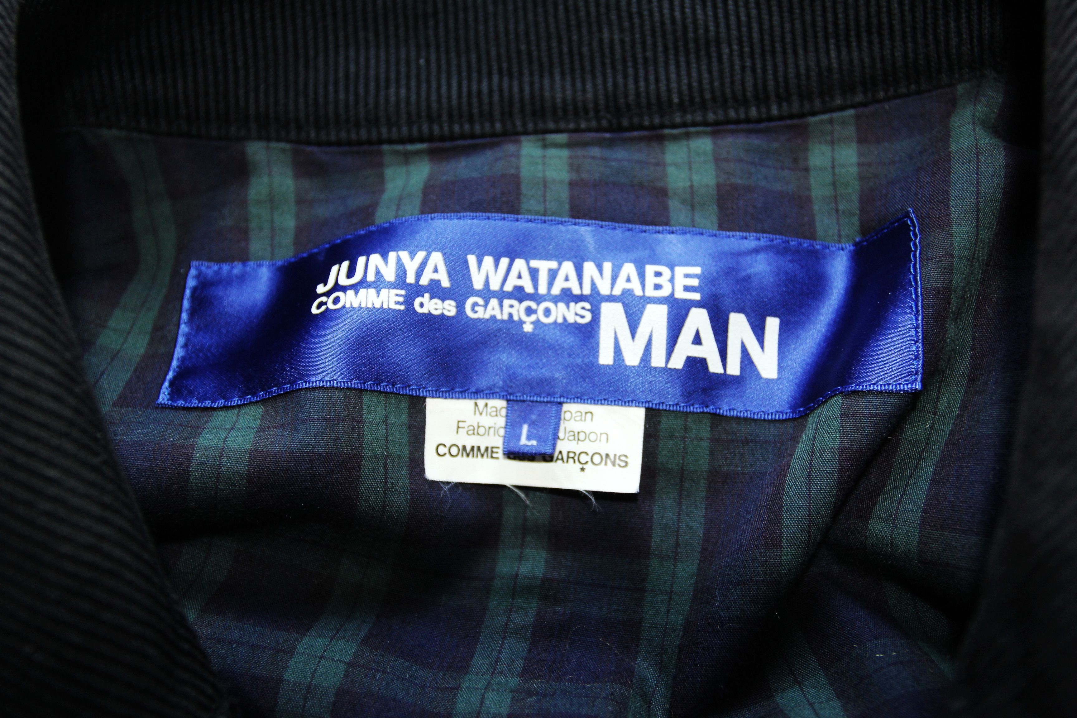 Junya Watanabe JUNYA WATANABE FIREMAN LEATHER PLAID JACKET L Size US L / EU 52-54 / 3 - 11 Thumbnail