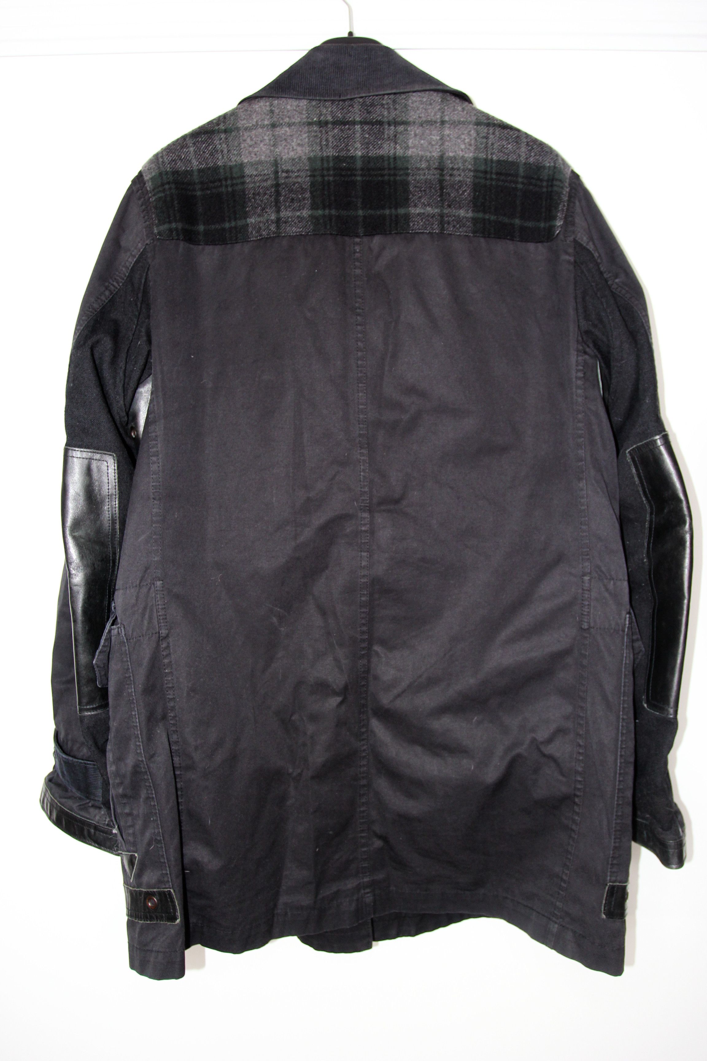 Junya Watanabe JUNYA WATANABE FIREMAN LEATHER PLAID JACKET L Size US L / EU 52-54 / 3 - 2 Thumbnail
