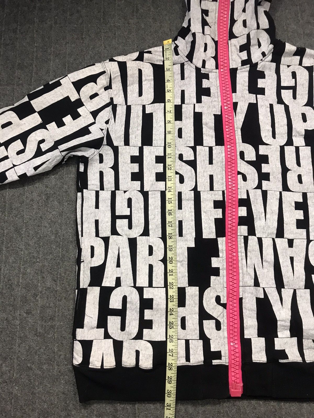 image of Seditionaries Dope Hype R Zip Up All Over Printed Design Unisex Wear in Black, Men's (Size XL)