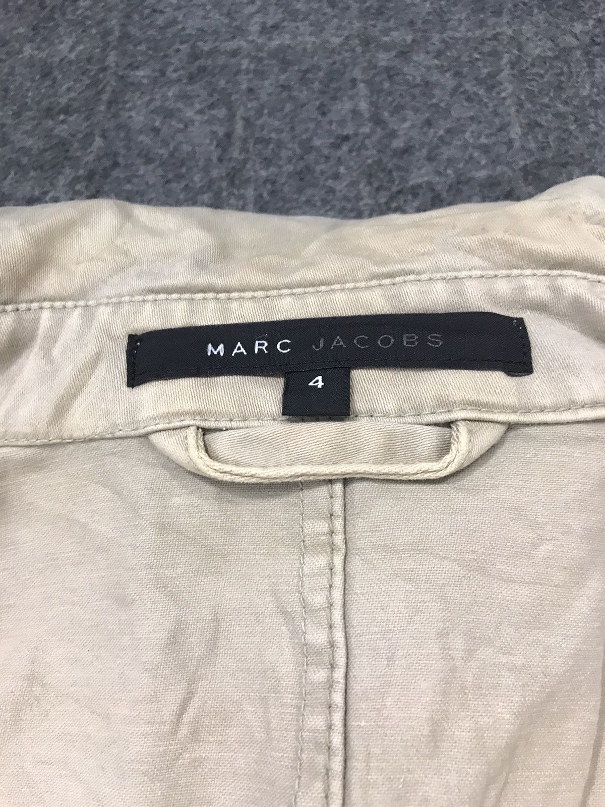 Marc by Marc Jacobs Marc Jacob Denim Khakis Parka Jacket Designer Brand K1084j Size L / US 10 / IT 46 - 5 Thumbnail