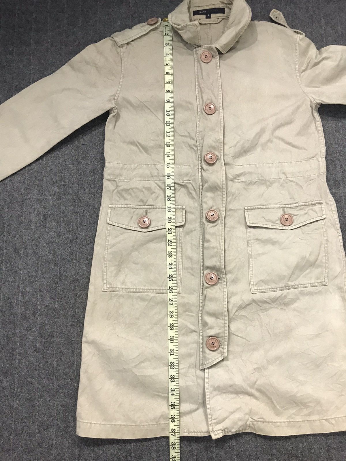Marc by Marc Jacobs Marc Jacob Denim Khakis Parka Jacket Designer Brand K1084j Size L / US 10 / IT 46 - 10 Thumbnail