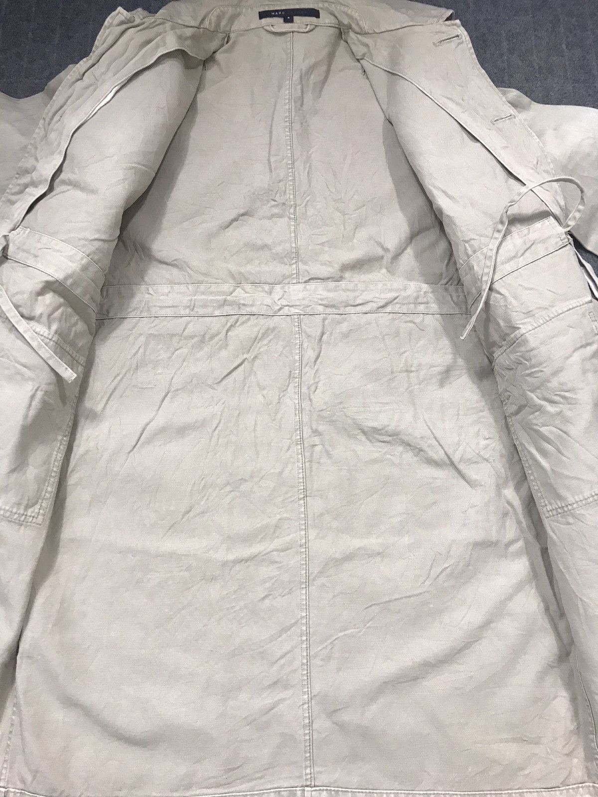 Marc by Marc Jacobs Marc Jacob Denim Khakis Parka Jacket Designer Brand K1084j Size L / US 10 / IT 46 - 4 Thumbnail